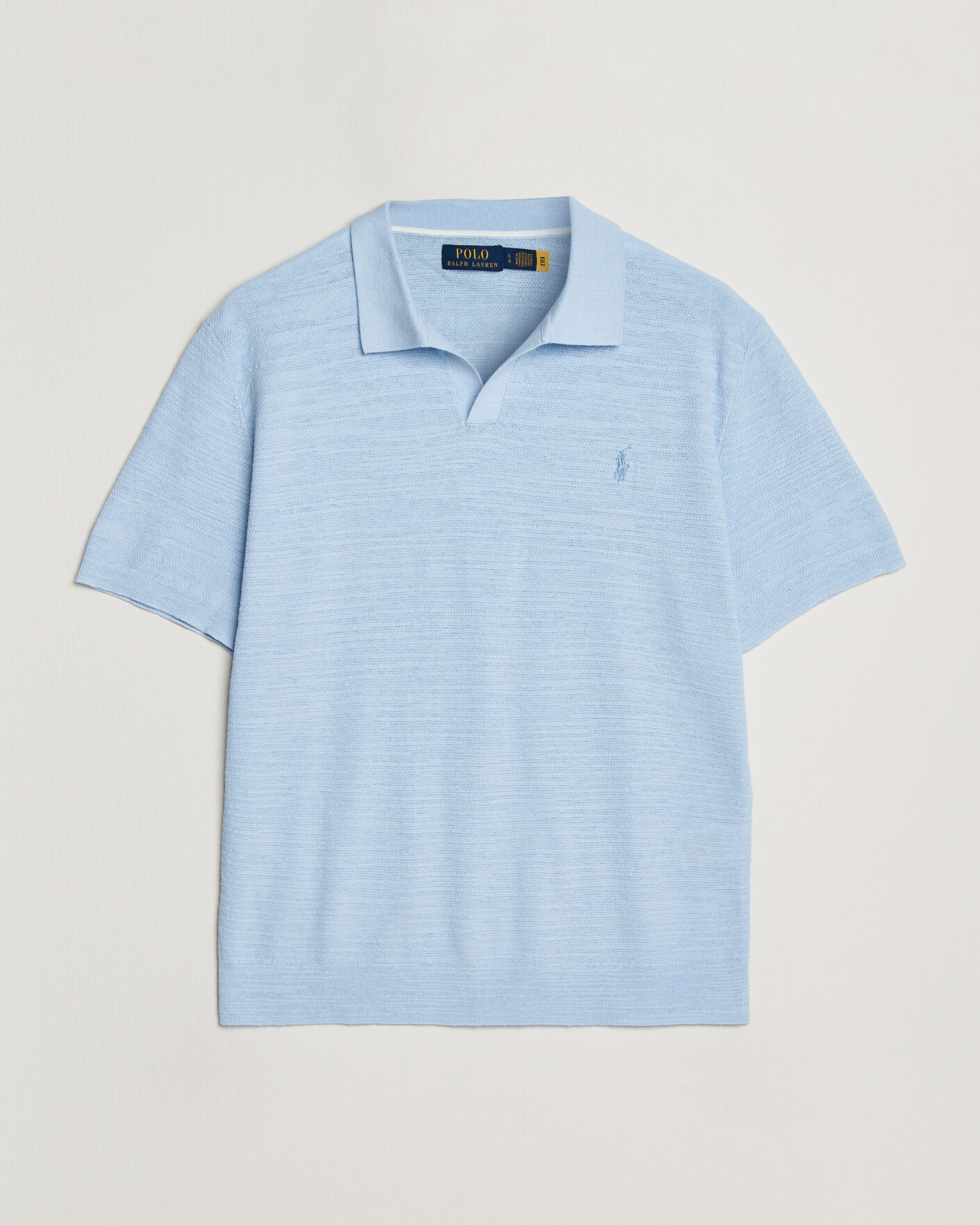 Hombres | Polos | Polo Ralph Lauren | Cotton Blend Polo Office Blue