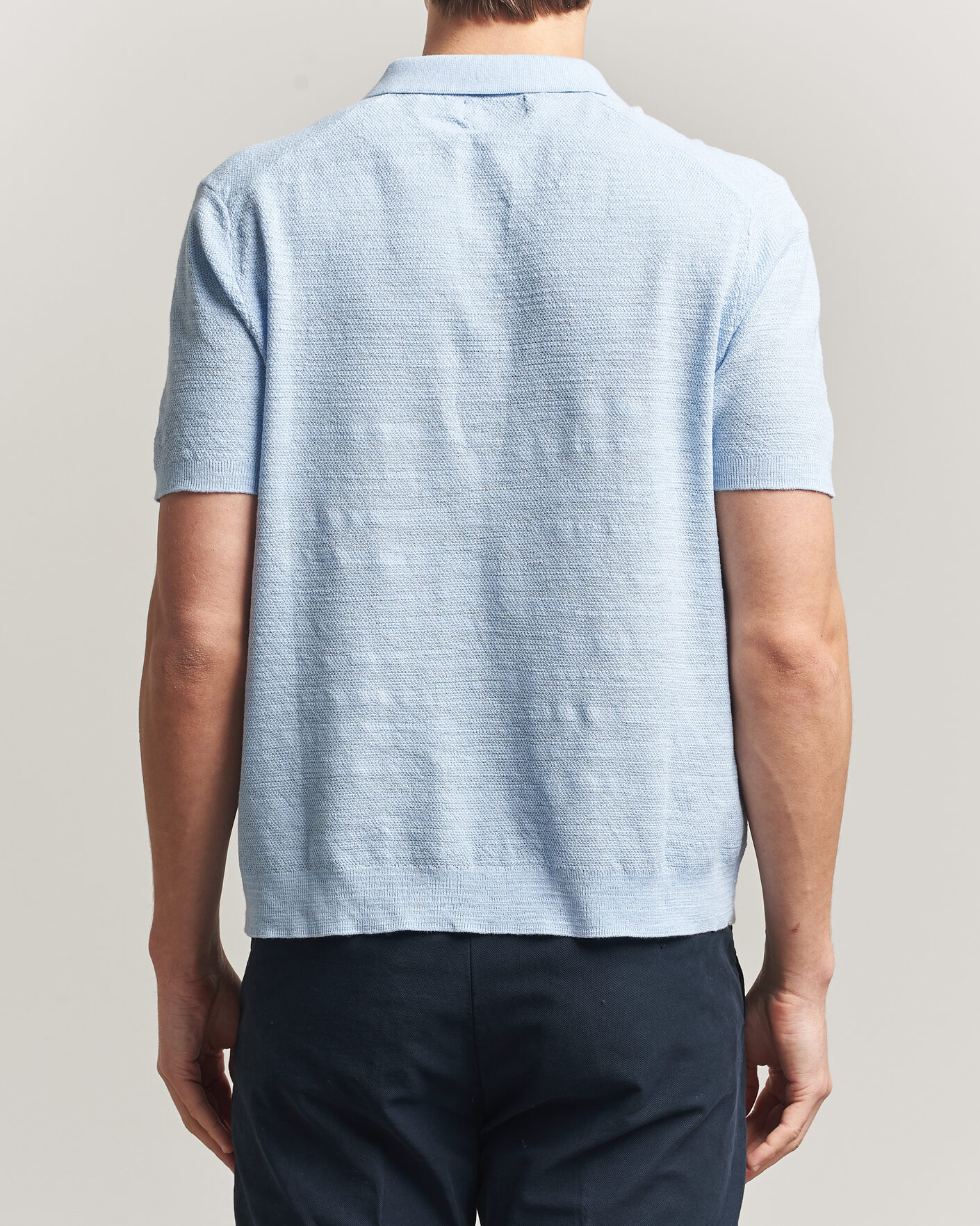 Hombres | Polos | Polo Ralph Lauren | Cotton Blend Polo Office Blue