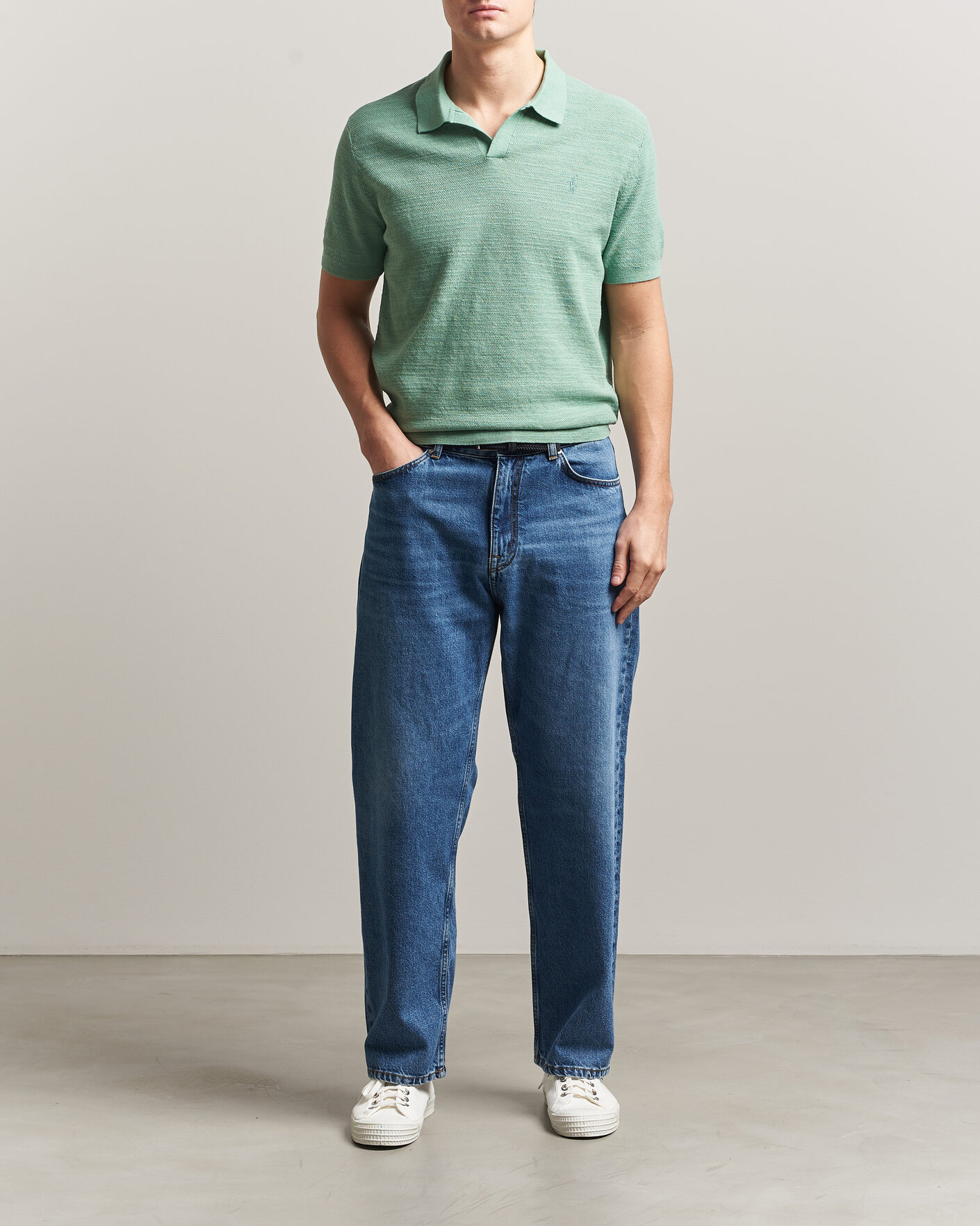 Hombres | Polos | Polo Ralph Lauren | Cotton Blend Polo Faded Mint