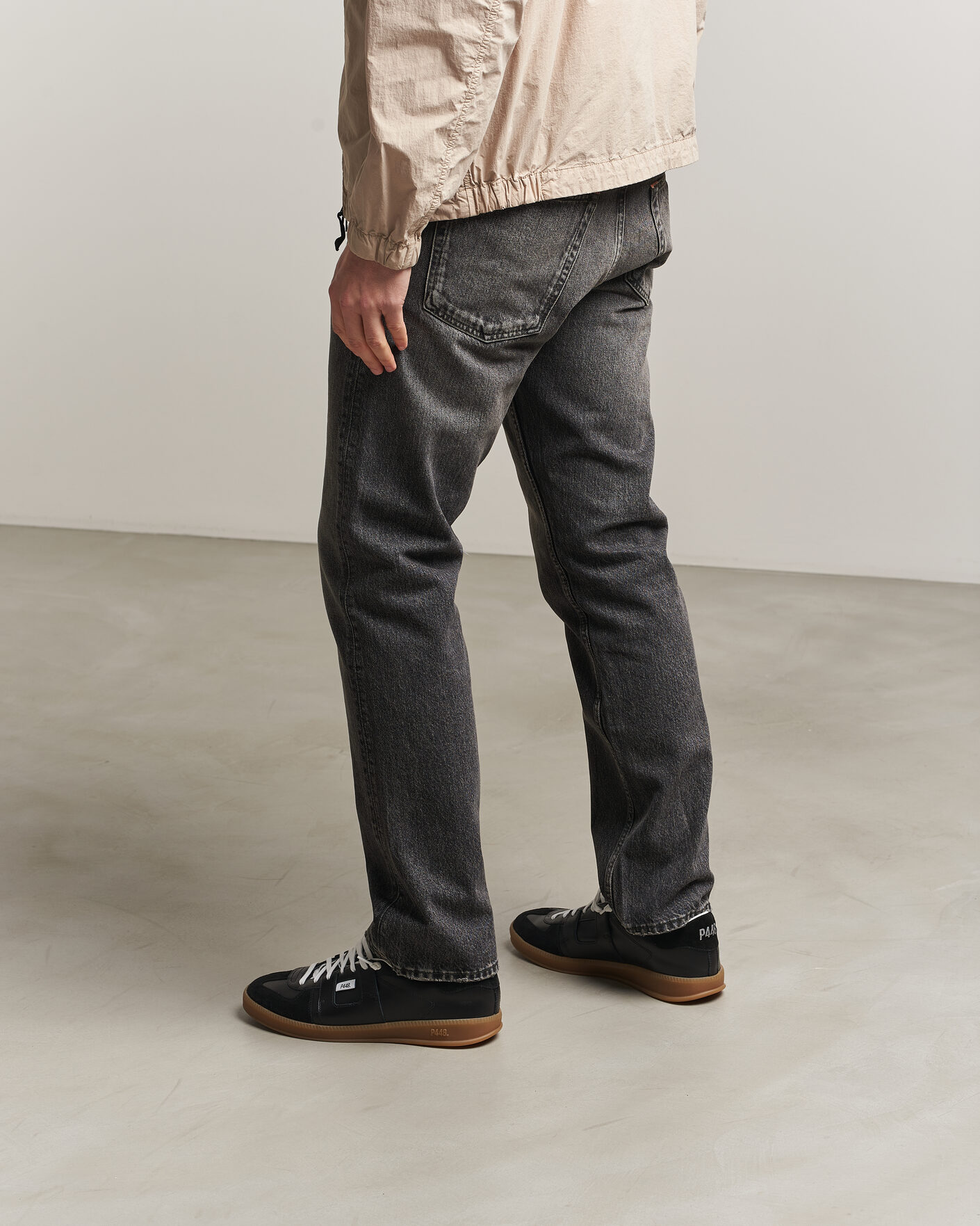 Hombres | Zapatillas | P448 | Monza Leather/Suede Sneaker Black