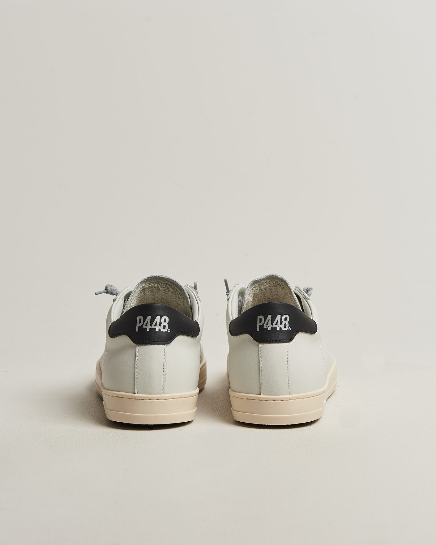 Hombres | Zapatillas | P448 | John Leather Sneaker White/Black