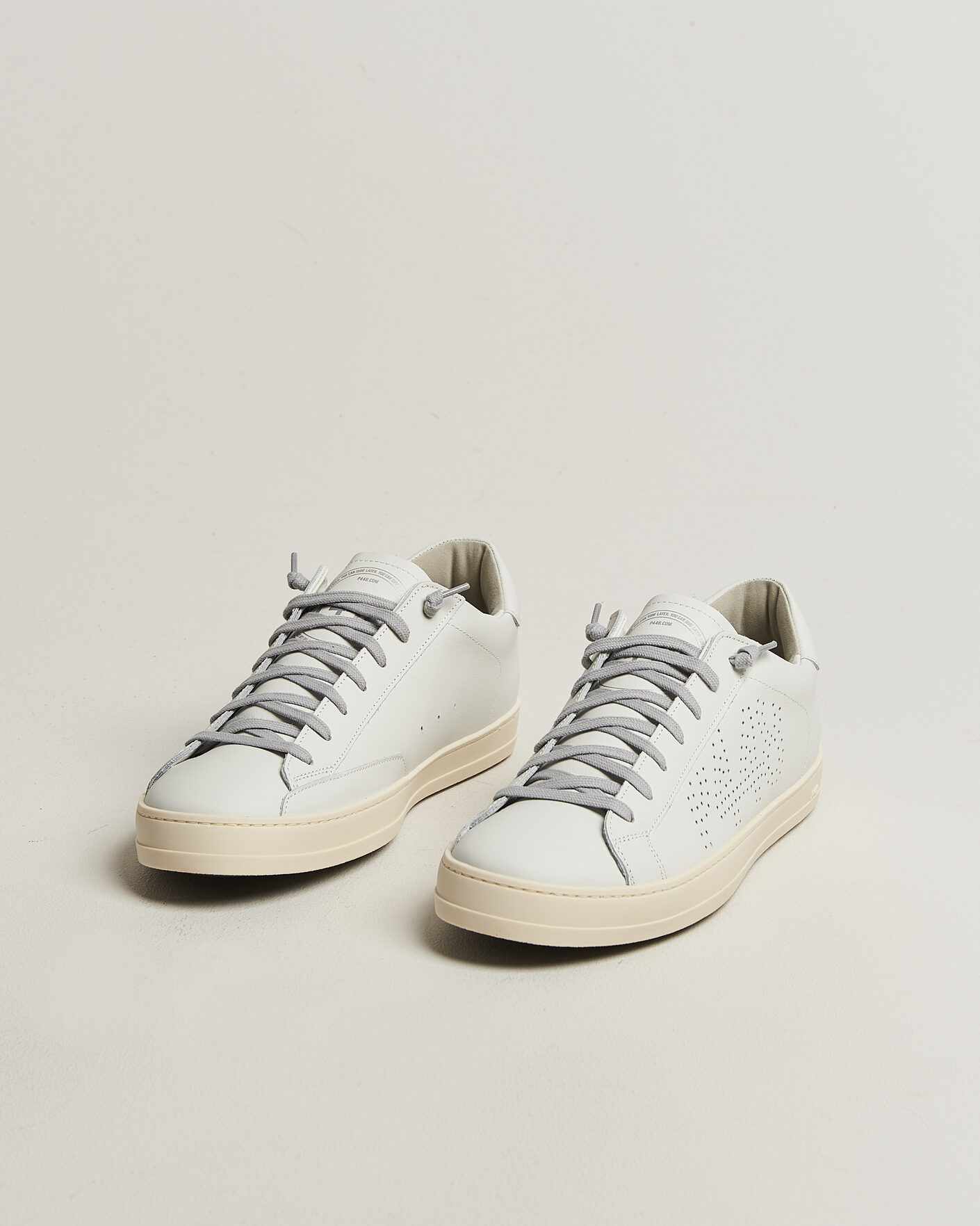 Hombres | Zapatillas | P448 | John Leather Sneaker White