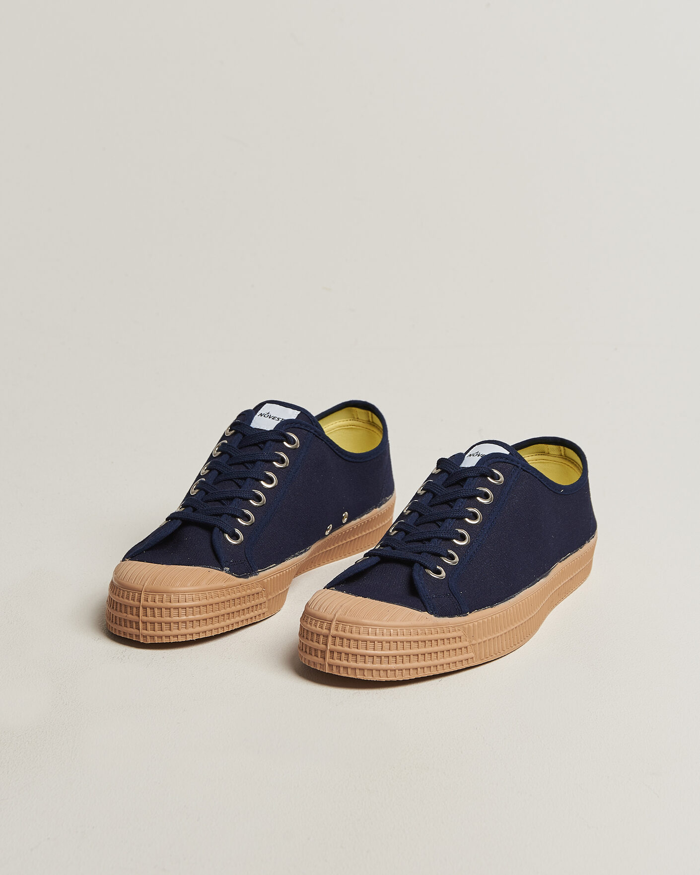 Hombres | Zapatillas | Novesta | Star Master Organic Cotton Sneaker Navy/Transparant