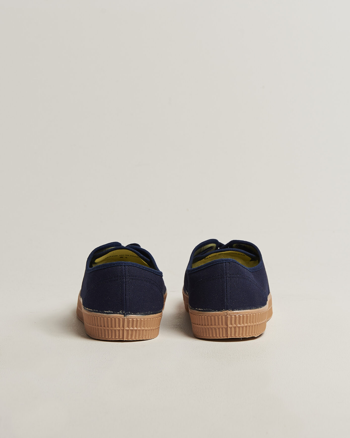 Hombres | Zapatillas | Novesta | Star Master Organic Cotton Sneaker Navy/Transparant