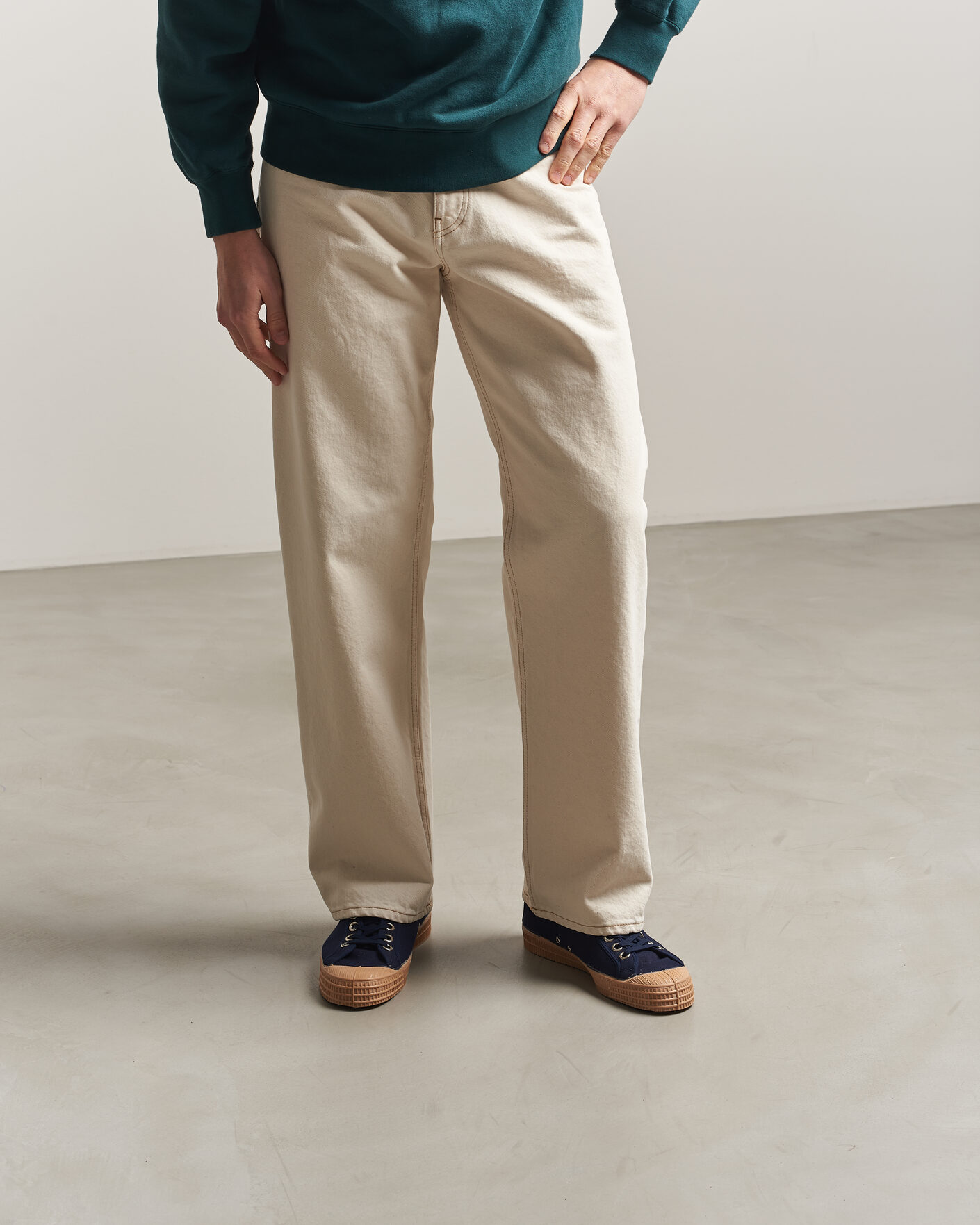 Hombres | Zapatillas | Novesta | Star Master Organic Cotton Sneaker Navy/Transparant