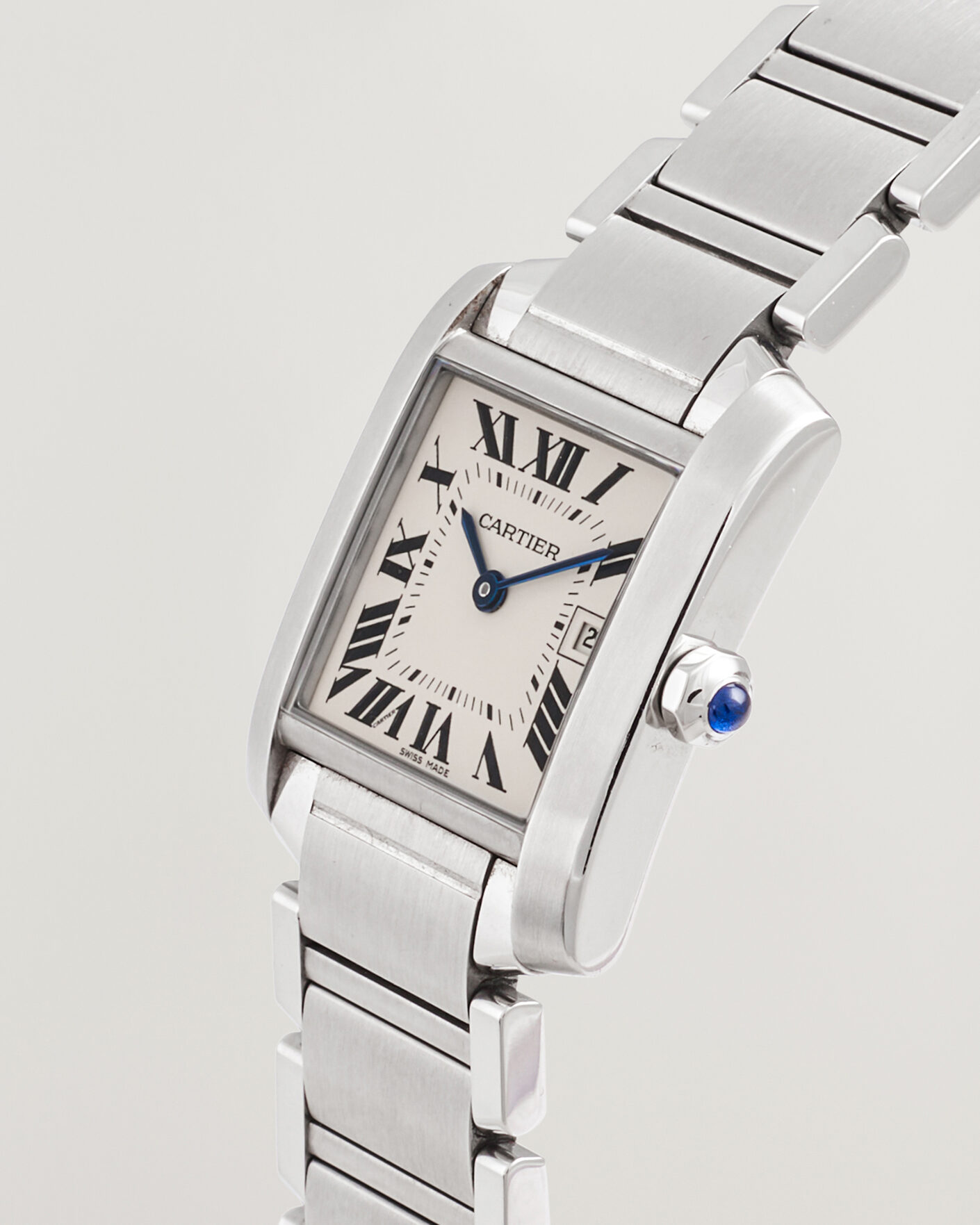 Hombres | Pre-Owned & Vintage Watches | Cartier Pre-Owned | Tank Française