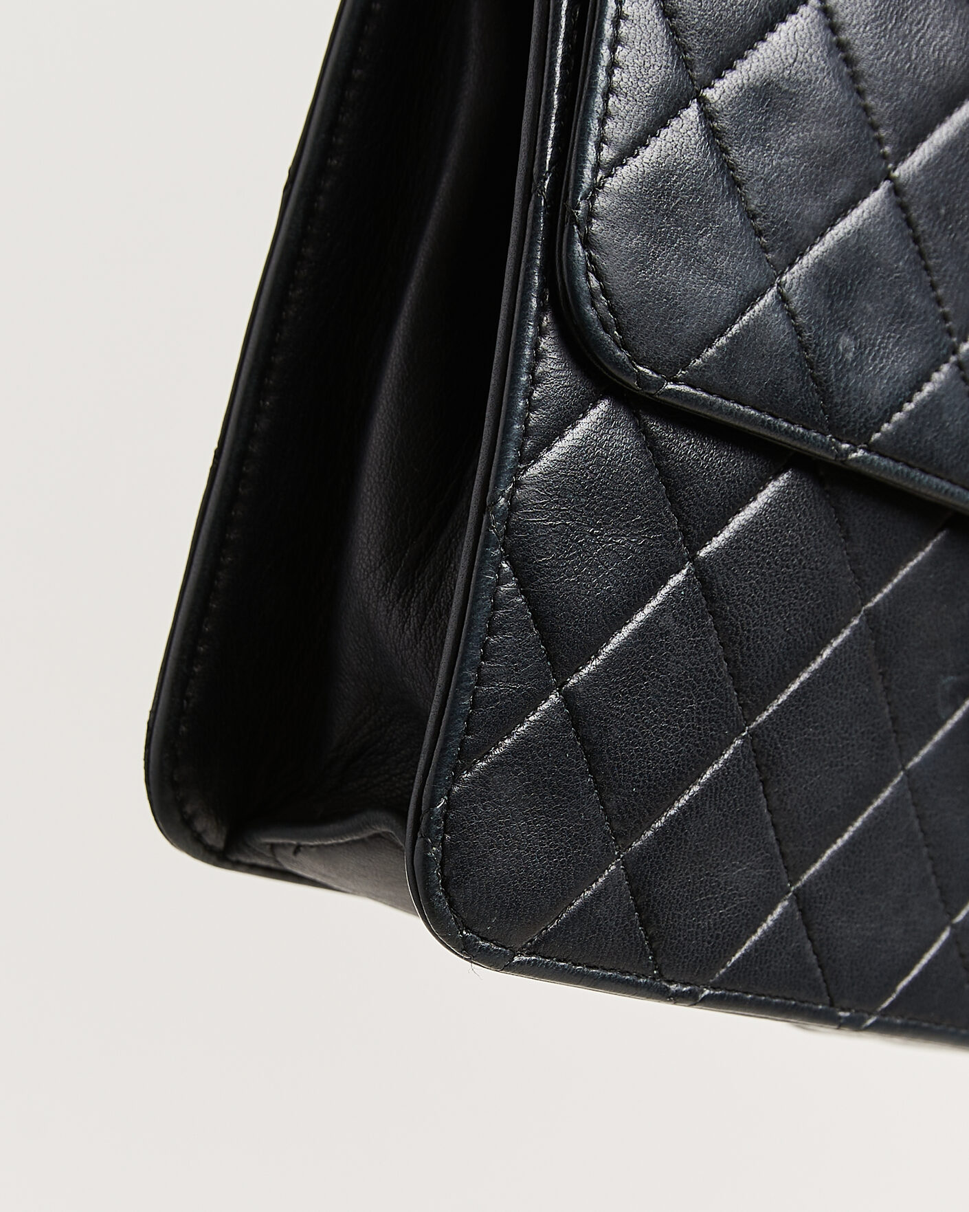 Hombres | Pre-Owned & Vintage Bags | Chanel Pre-Owned | Single Flap Bag Black