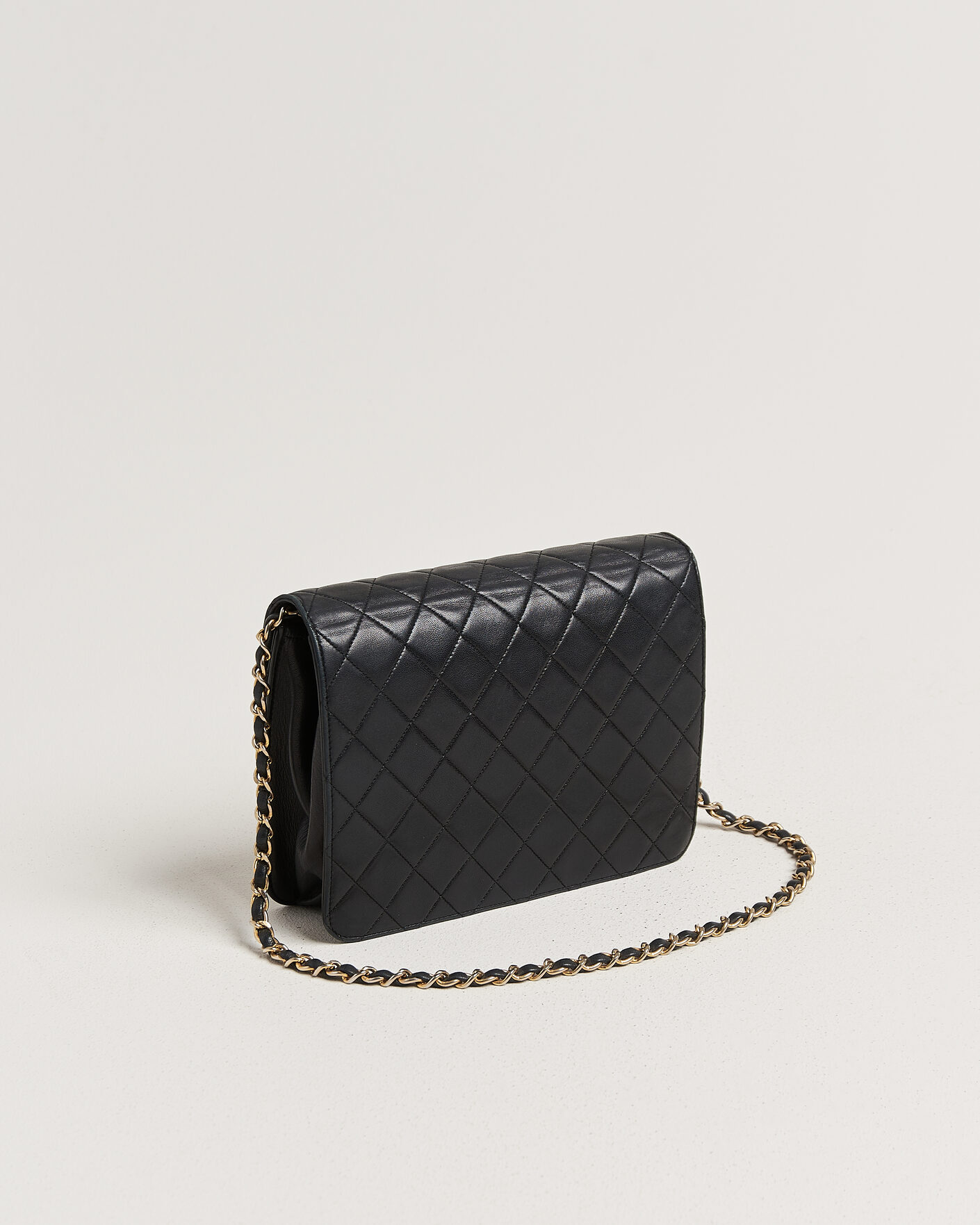 Hombres | Pre-Owned & Vintage Bags | Chanel Pre-Owned | Single Flap Bag Black