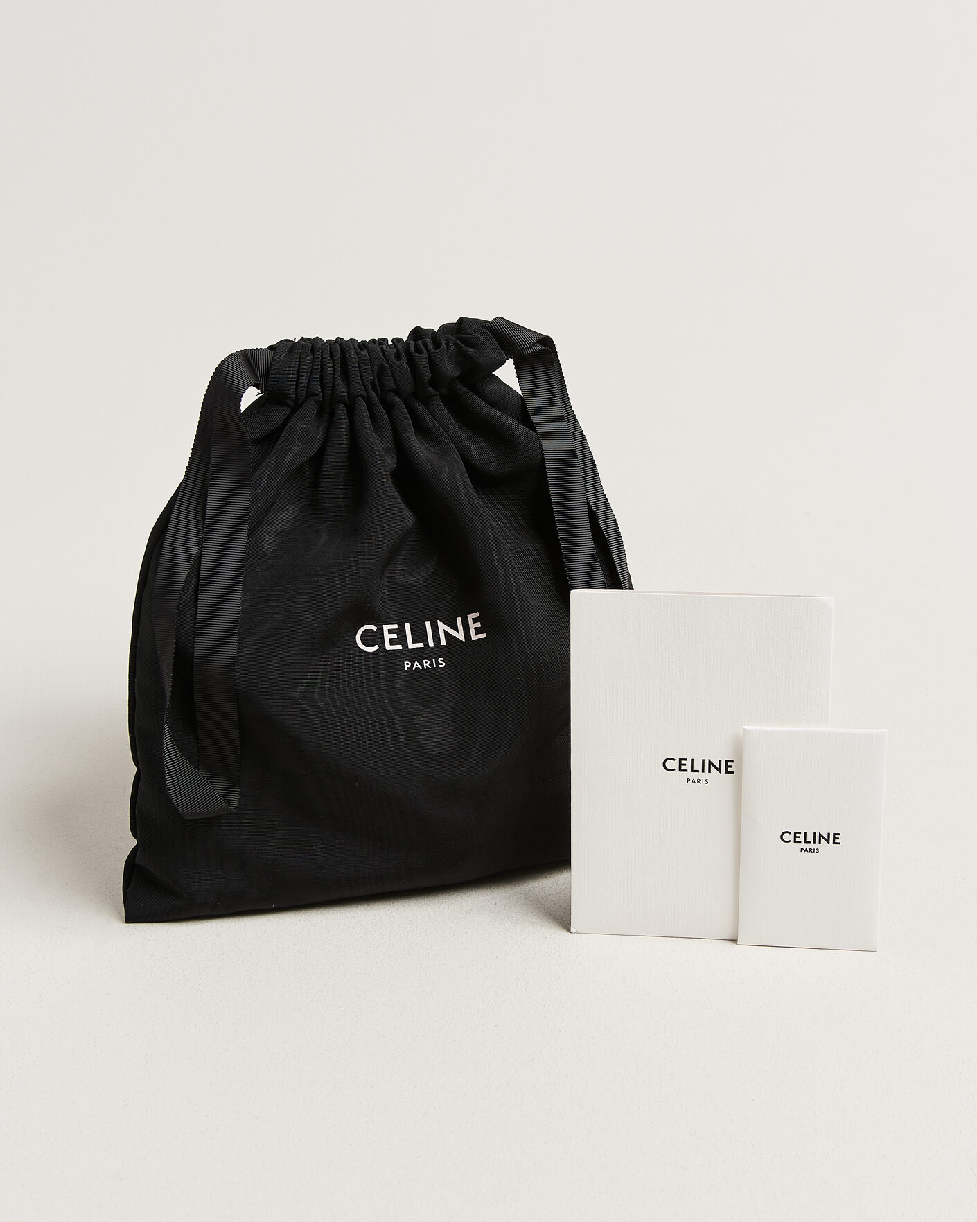 Hombres | Pre-Owned & Vintage Bags | Celine Pre-Owned | Trio Bag Small Leather Grey