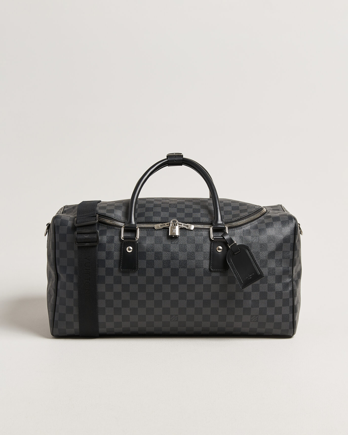 Hombres | Pre-Owned & Vintage Bags | Louis Vuitton Pre-Owned | Roadster 50 Damier Graphite