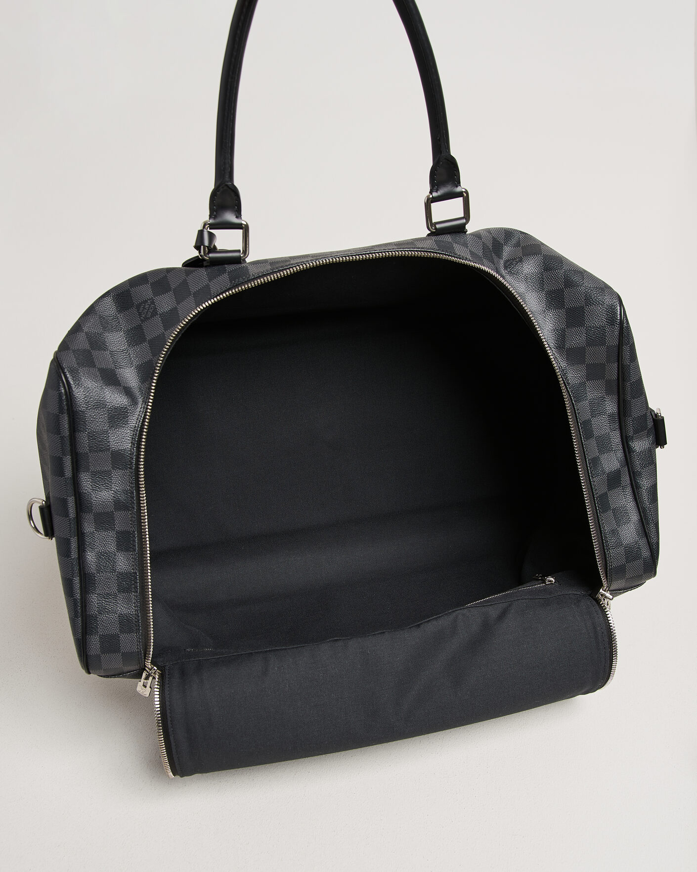 Hombres | Pre-Owned & Vintage Bags | Louis Vuitton Pre-Owned | Roadster 50 Damier Graphite