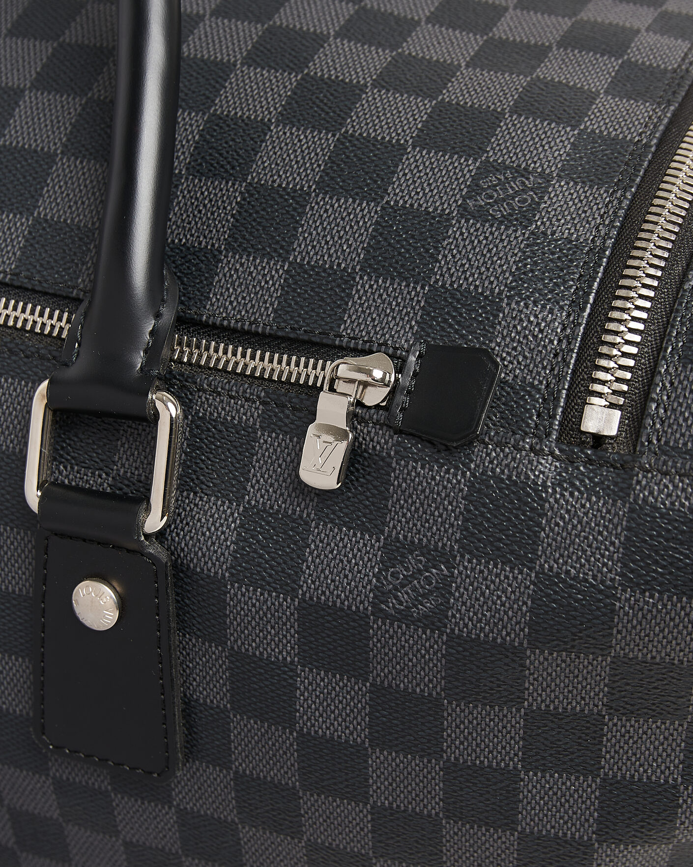 Hombres | Pre-Owned & Vintage Bags | Louis Vuitton Pre-Owned | Roadster 50 Damier Graphite
