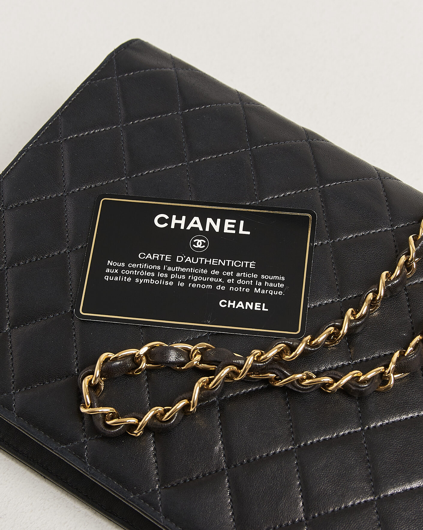 Hombres | Pre-Owned & Vintage Bags | Chanel Pre-Owned | Single Flap Bag Black