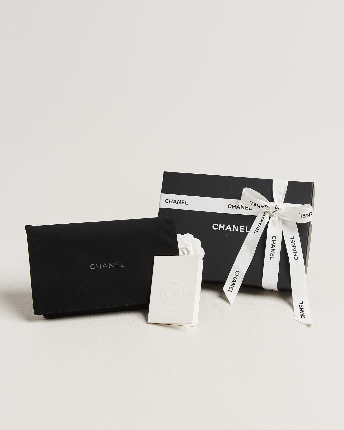 Hombres | Pre-Owned & Vintage Bags | Chanel Pre-Owned | Wallet On Chain Caviar Leather Black