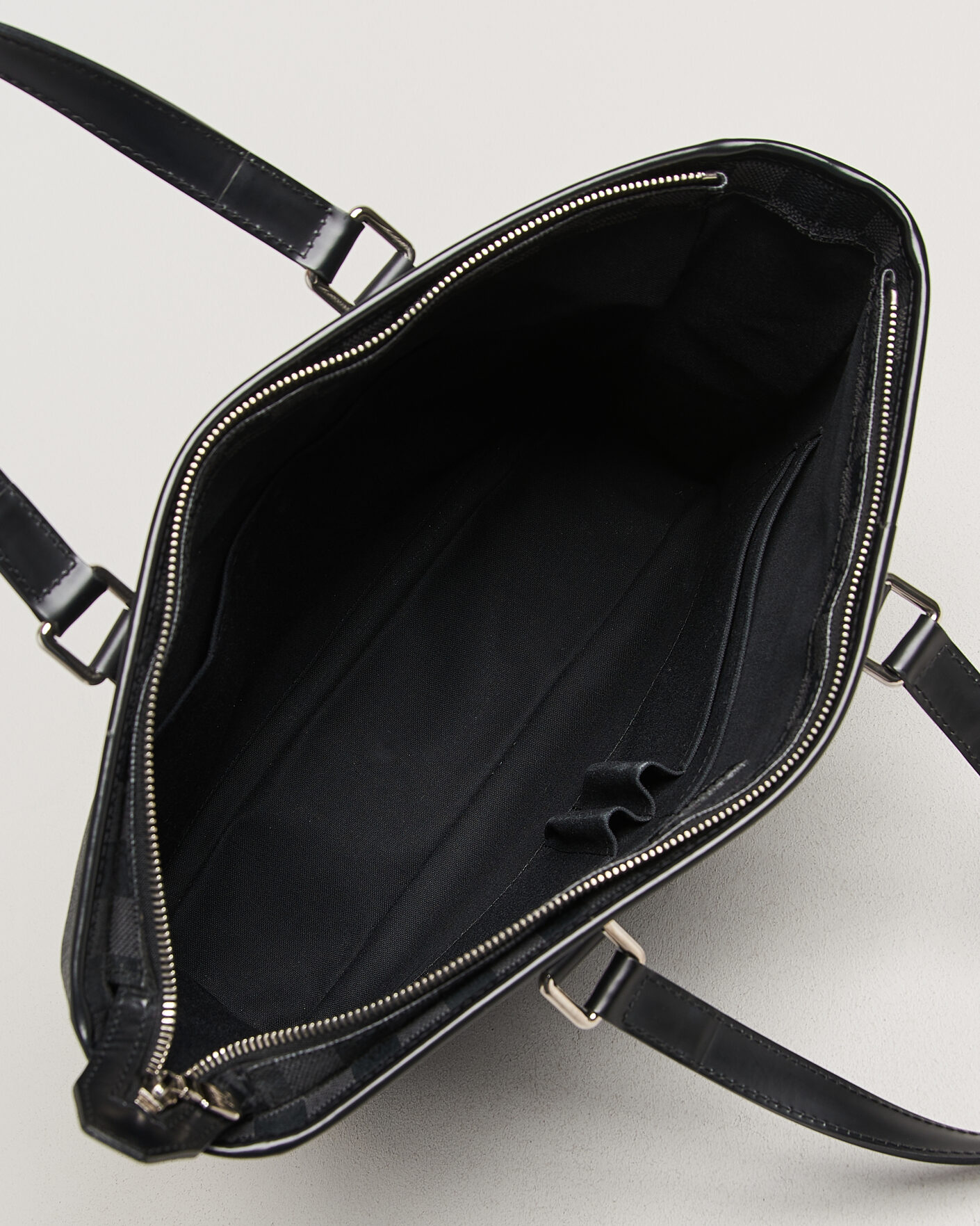 Hombres | Pre-Owned & Vintage Bags | Louis Vuitton Pre-Owned | Tadao Tote bag PM Damier Graphite