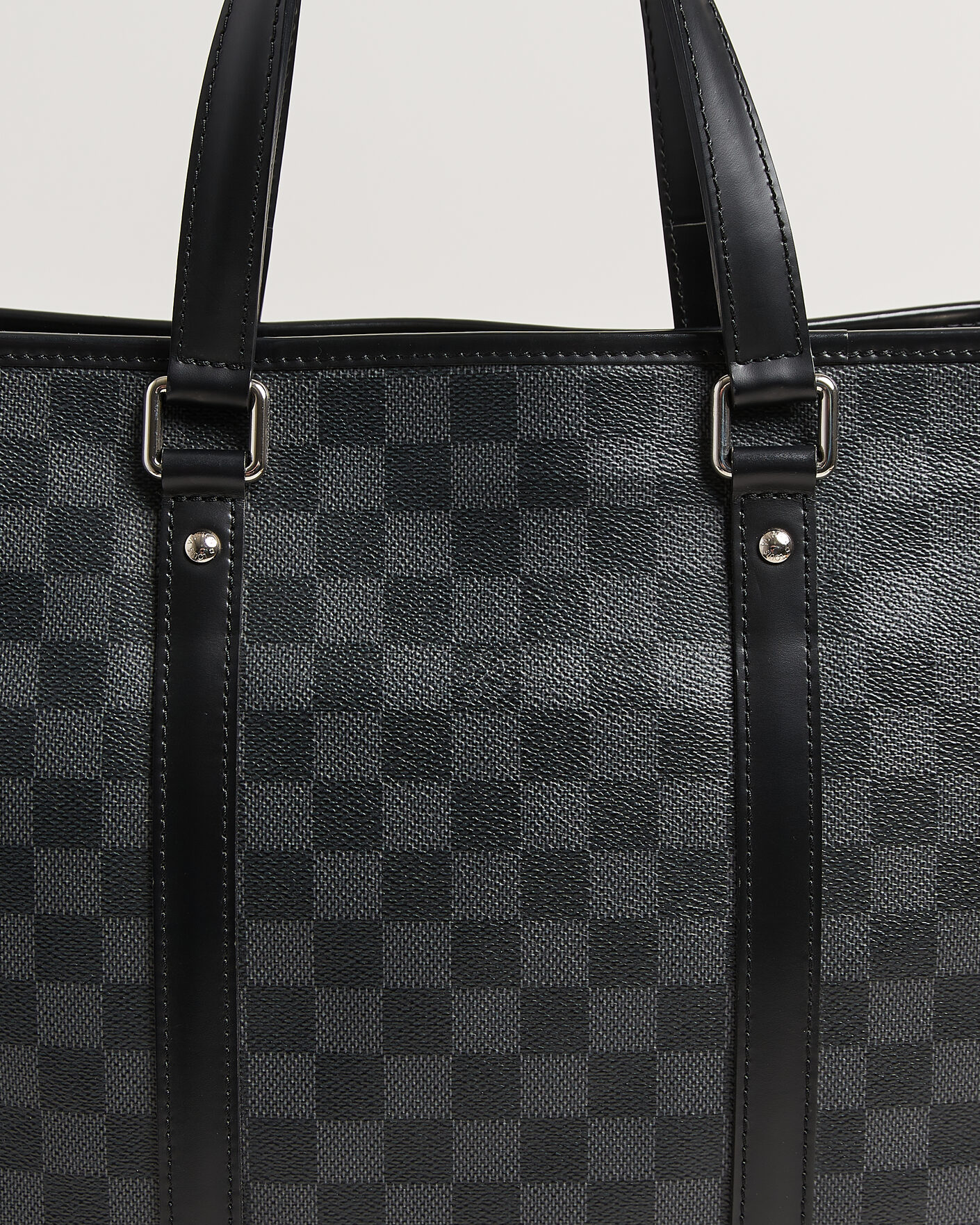 Hombres | Pre-Owned & Vintage Bags | Louis Vuitton Pre-Owned | Tadao Tote bag PM Damier Graphite