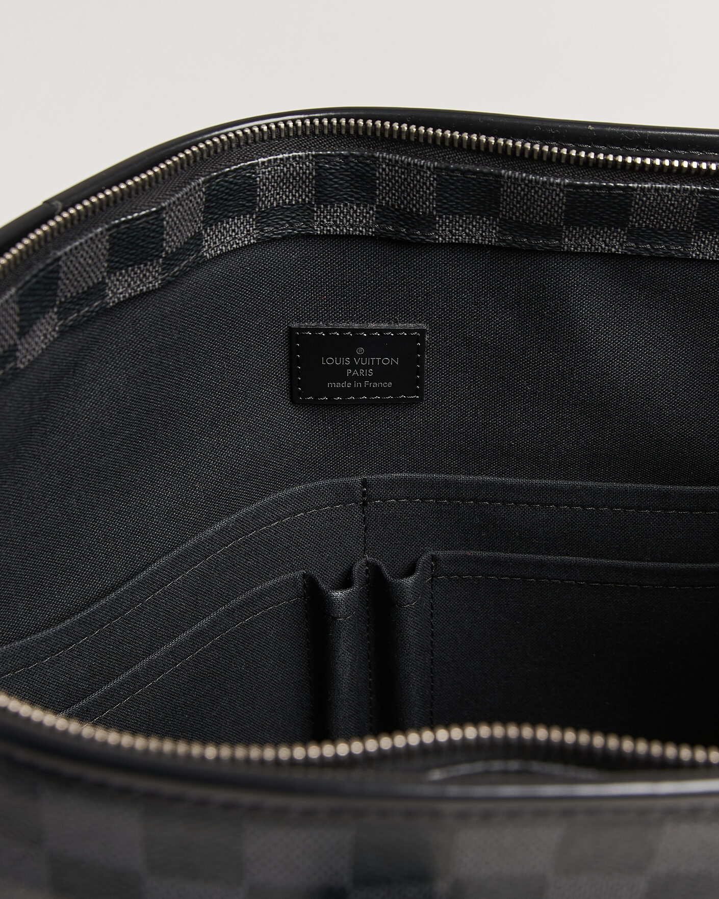 Hombres | Pre-Owned & Vintage Bags | Louis Vuitton Pre-Owned | Tadao Tote bag PM Damier Graphite