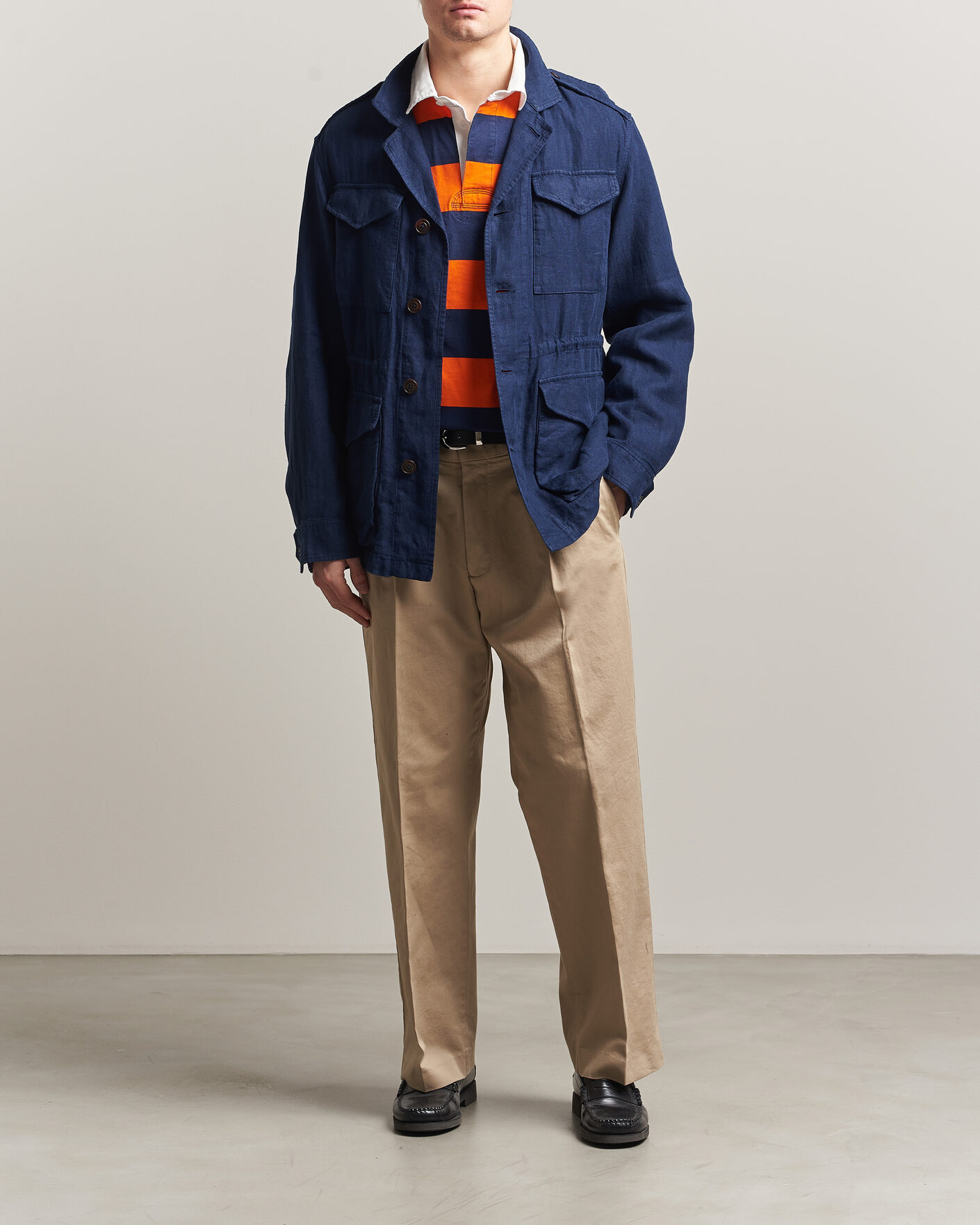 Hombres | Abrigos y chaquetas | Polo Ralph Lauren | Lined Field Jacket Newport Navy