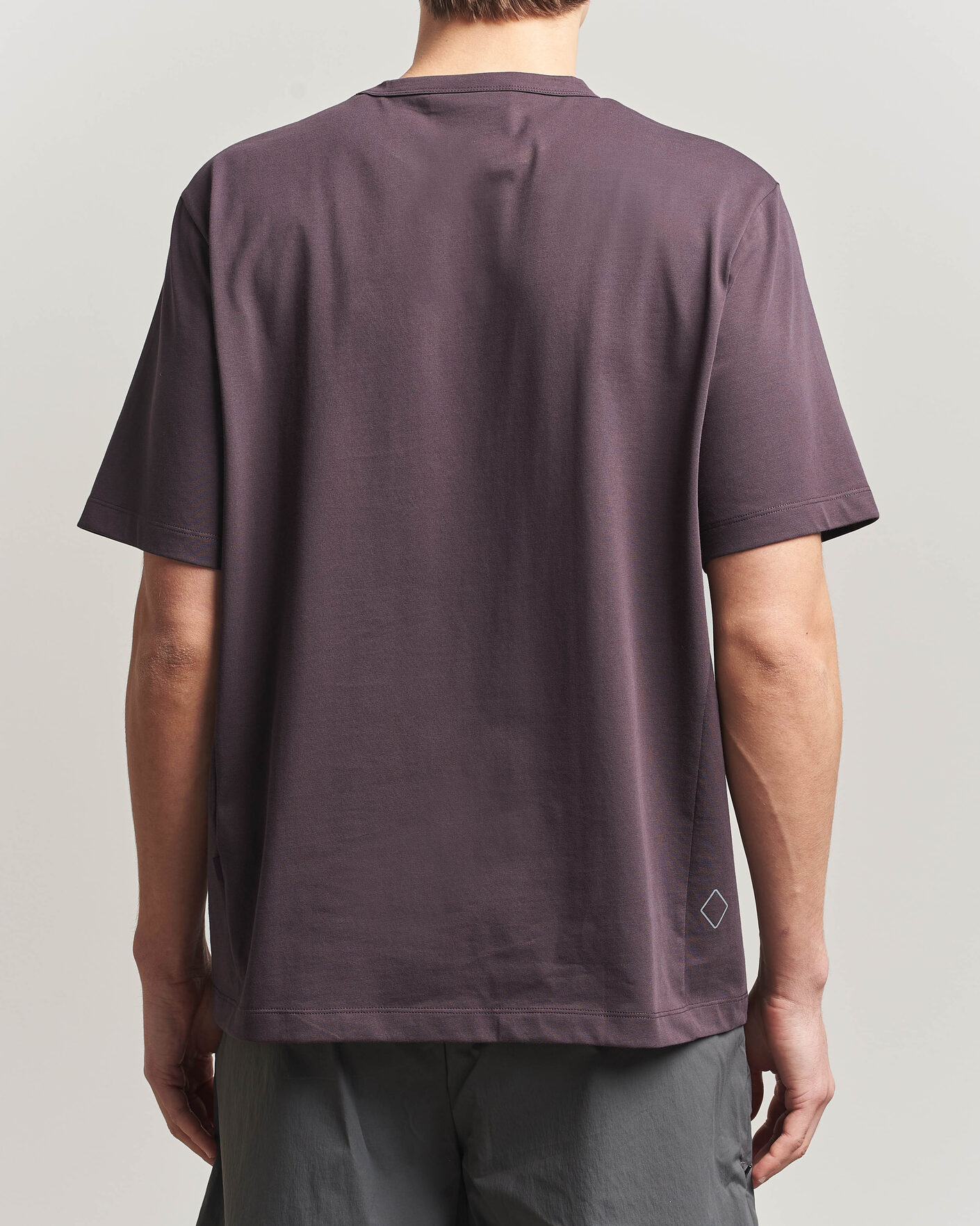 Hombres | Camisetas | Pas Normal Studios | Off Race Cotton Tech T-Shirt Dark Purple