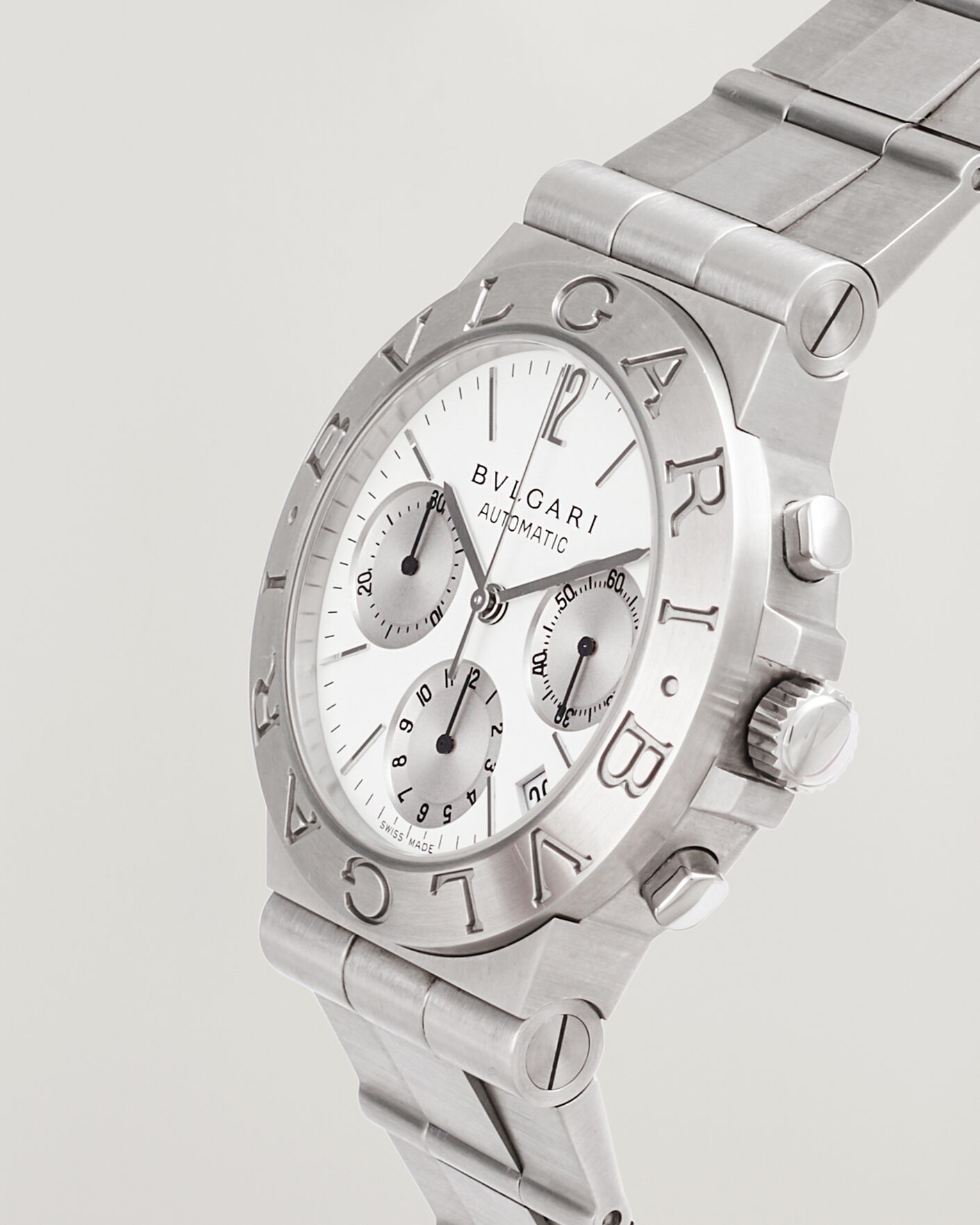 Hombres | Pre-Owned & Vintage Watches | Bvlgari Pre-Owned | Diagono Chrono