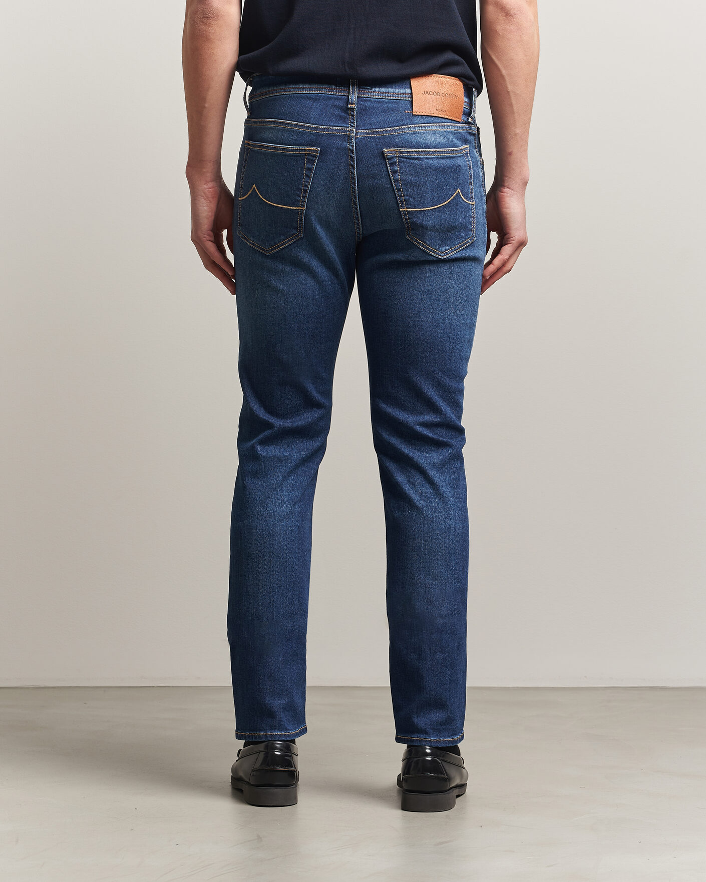 Hombres | Pantalones | Jacob Cohën | Bard Slim Fit Super Stretch Jeans Medium Vintage