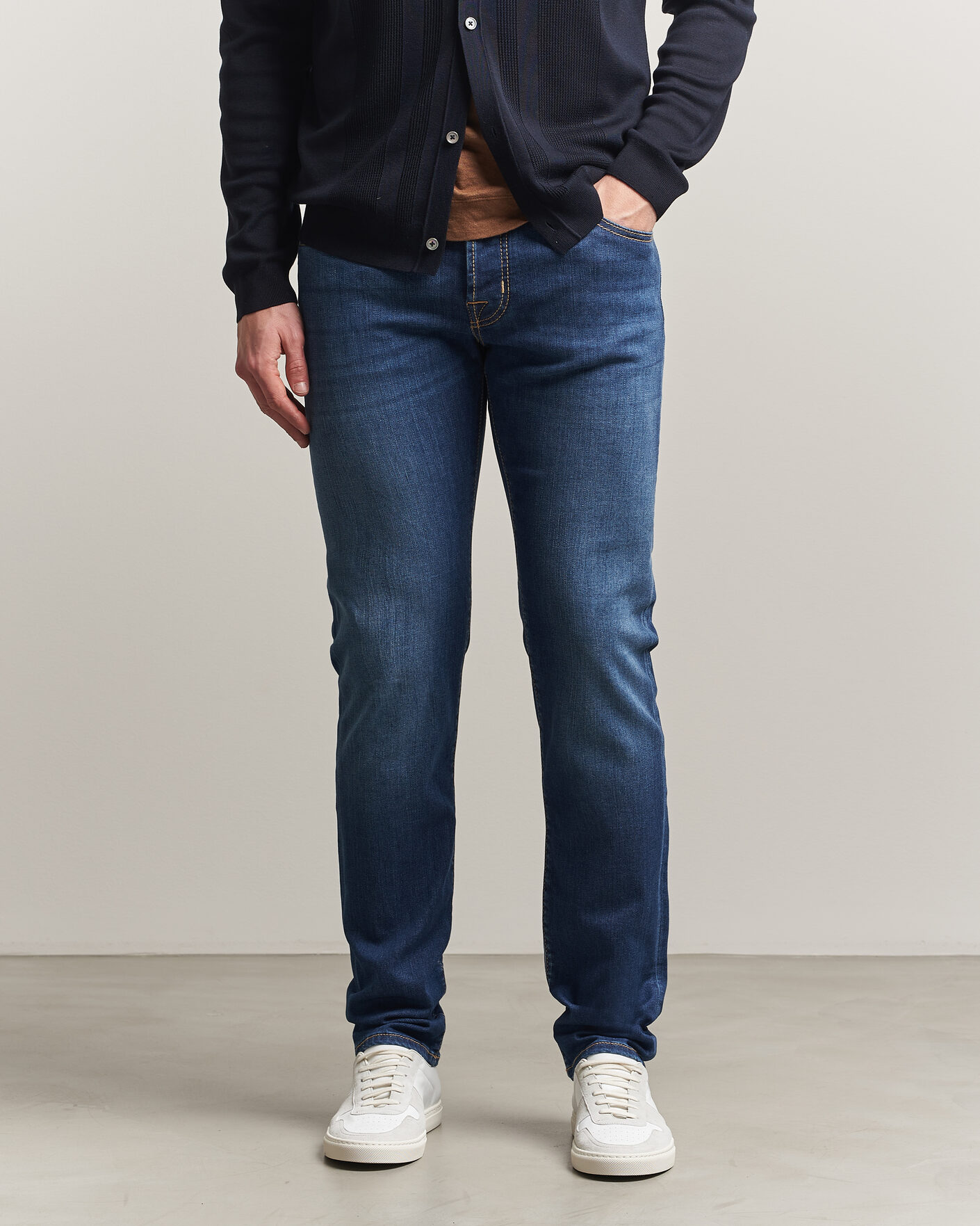 Hombres | Vaqueros | Jacob Cohën | Nick Slim Fit Super Stretch Jeans Medium Vintage