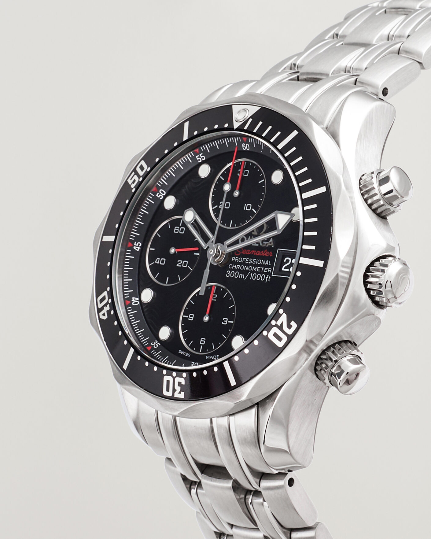 Hombres | Pre-Owned & Vintage Watches | Omega Pre-Owned | Seamaster 300M Chrono 