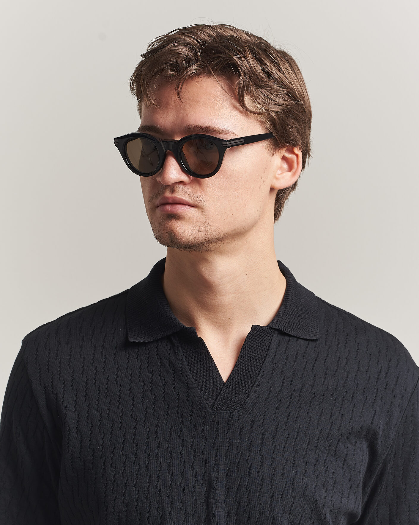 Hombres | Gafas de sol | Zegna | EZ0302 Sunglasses Black