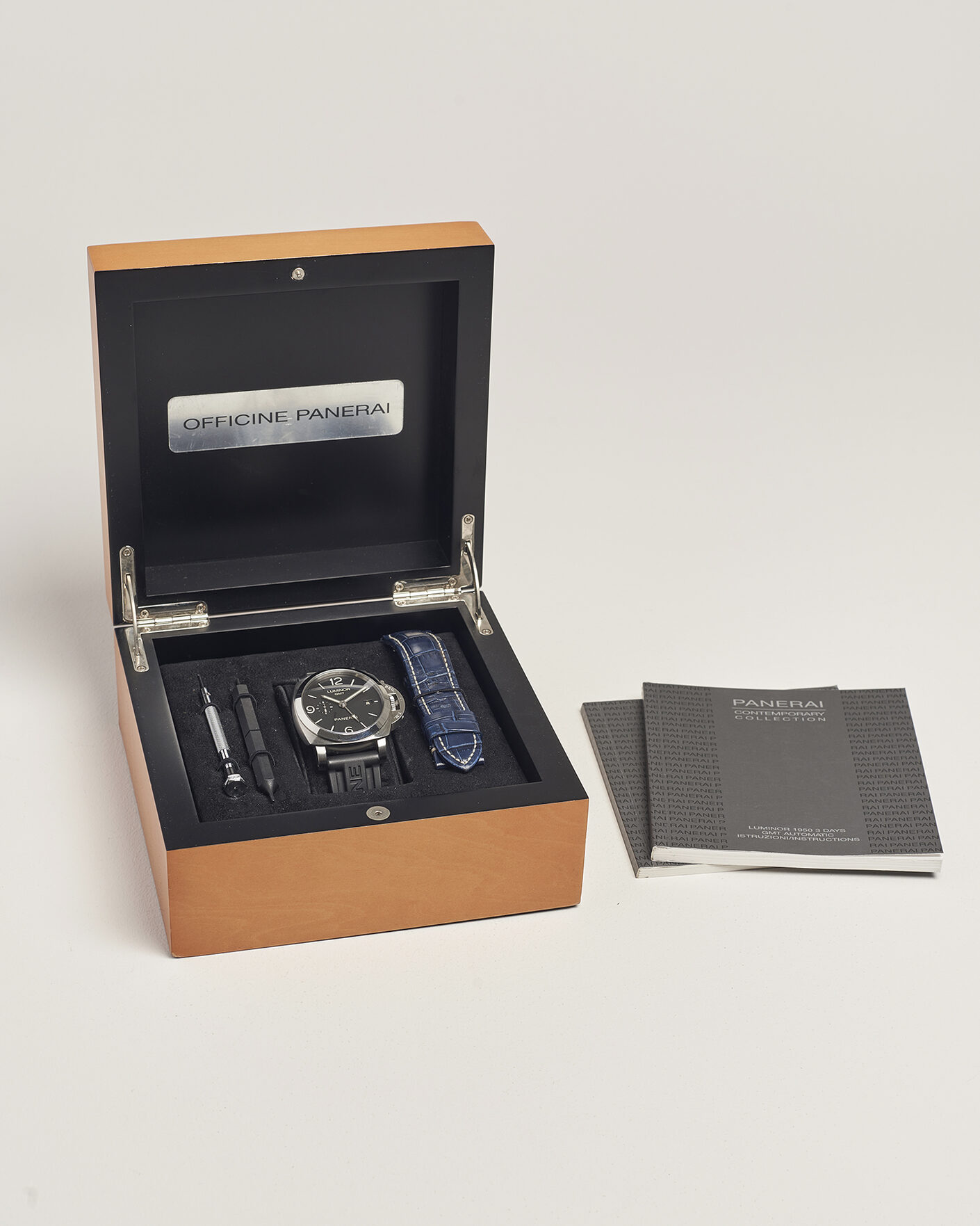 Hombres | Pre-Owned & Vintage Watches | Panerai Pre-Owned | Luminor 44 1950 GMT 