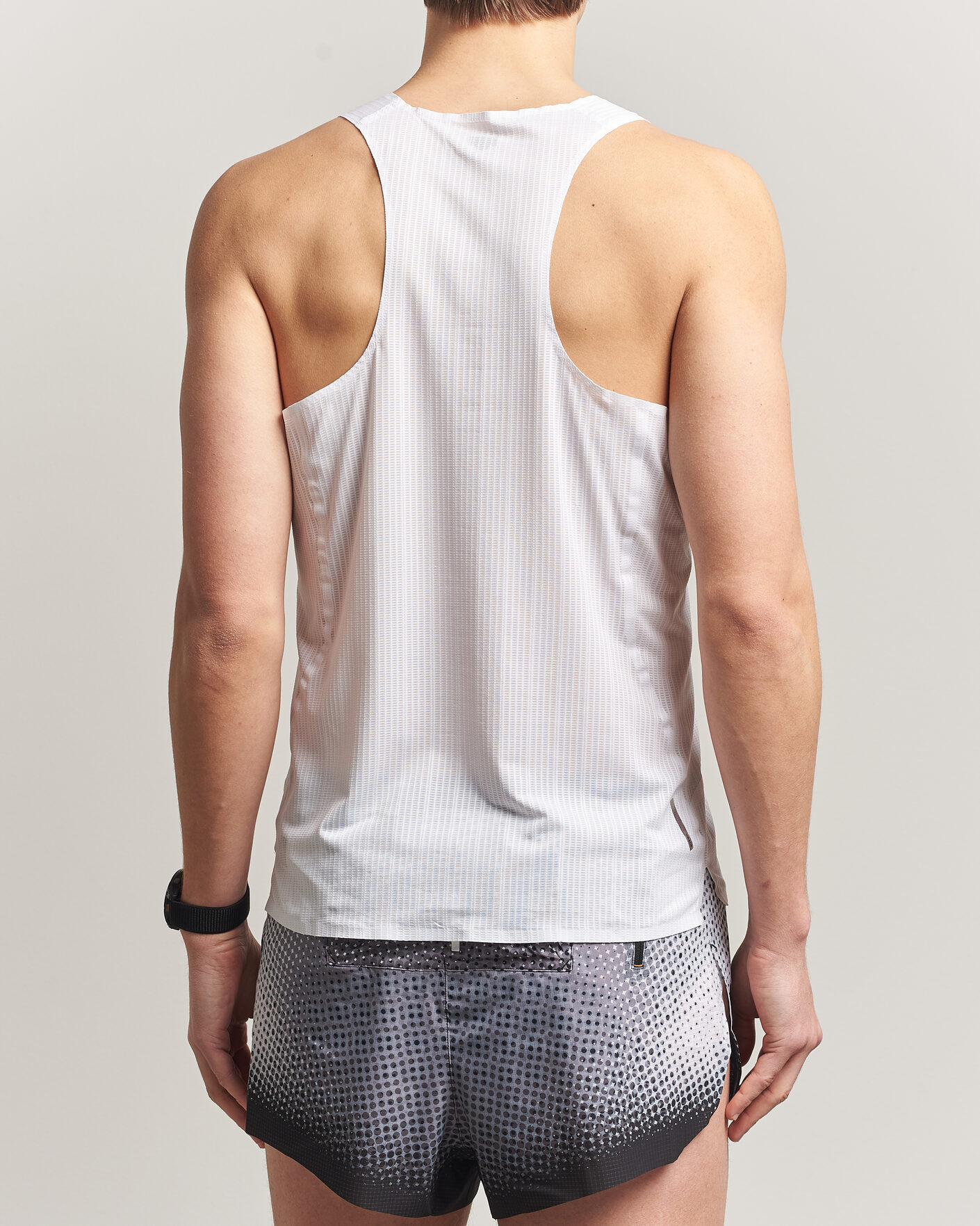 Hombres | Camisetas | SOAR Running | Race Vest White