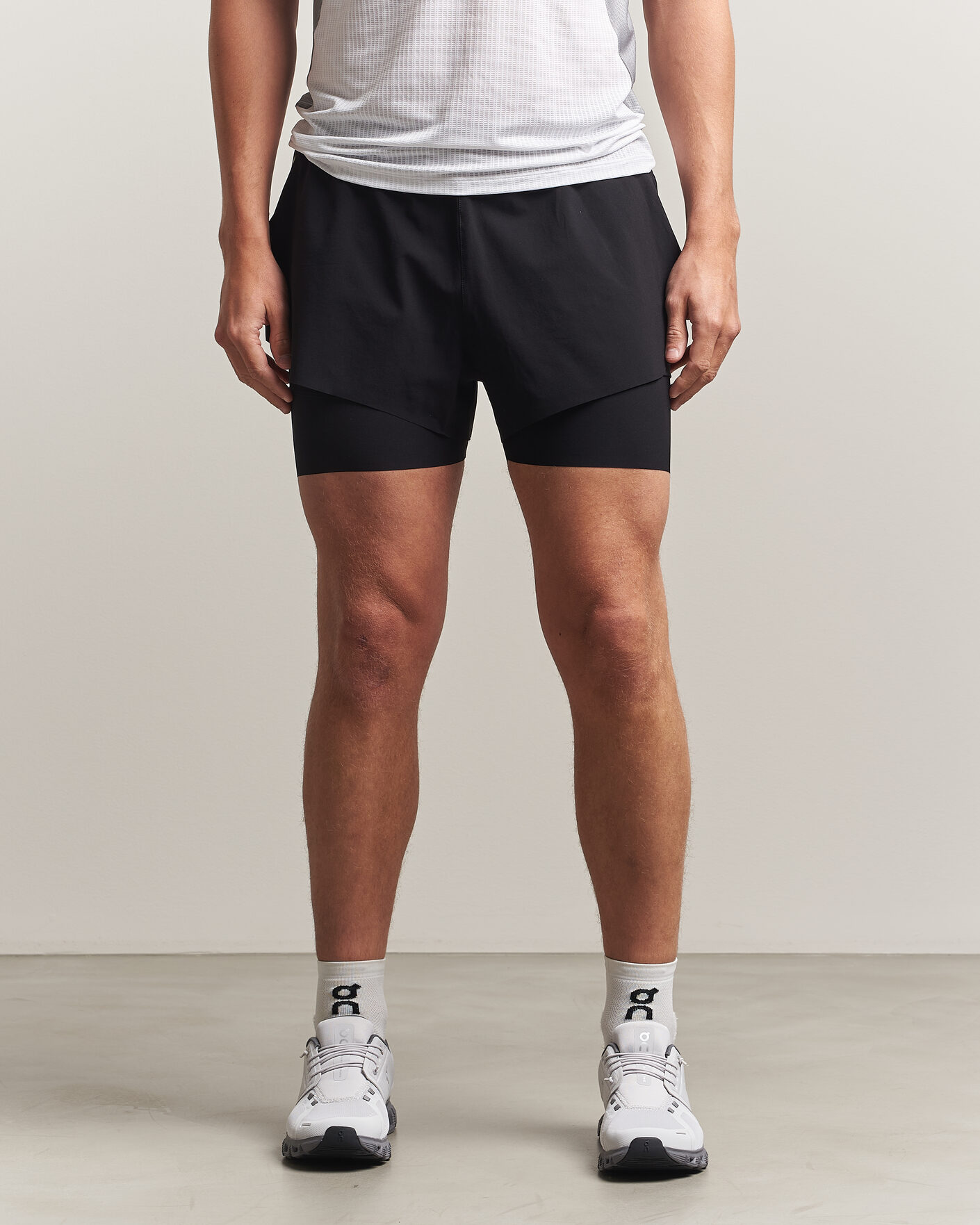 Hombres | Pantalones cortos | SOAR Running | Trail Shorts Black