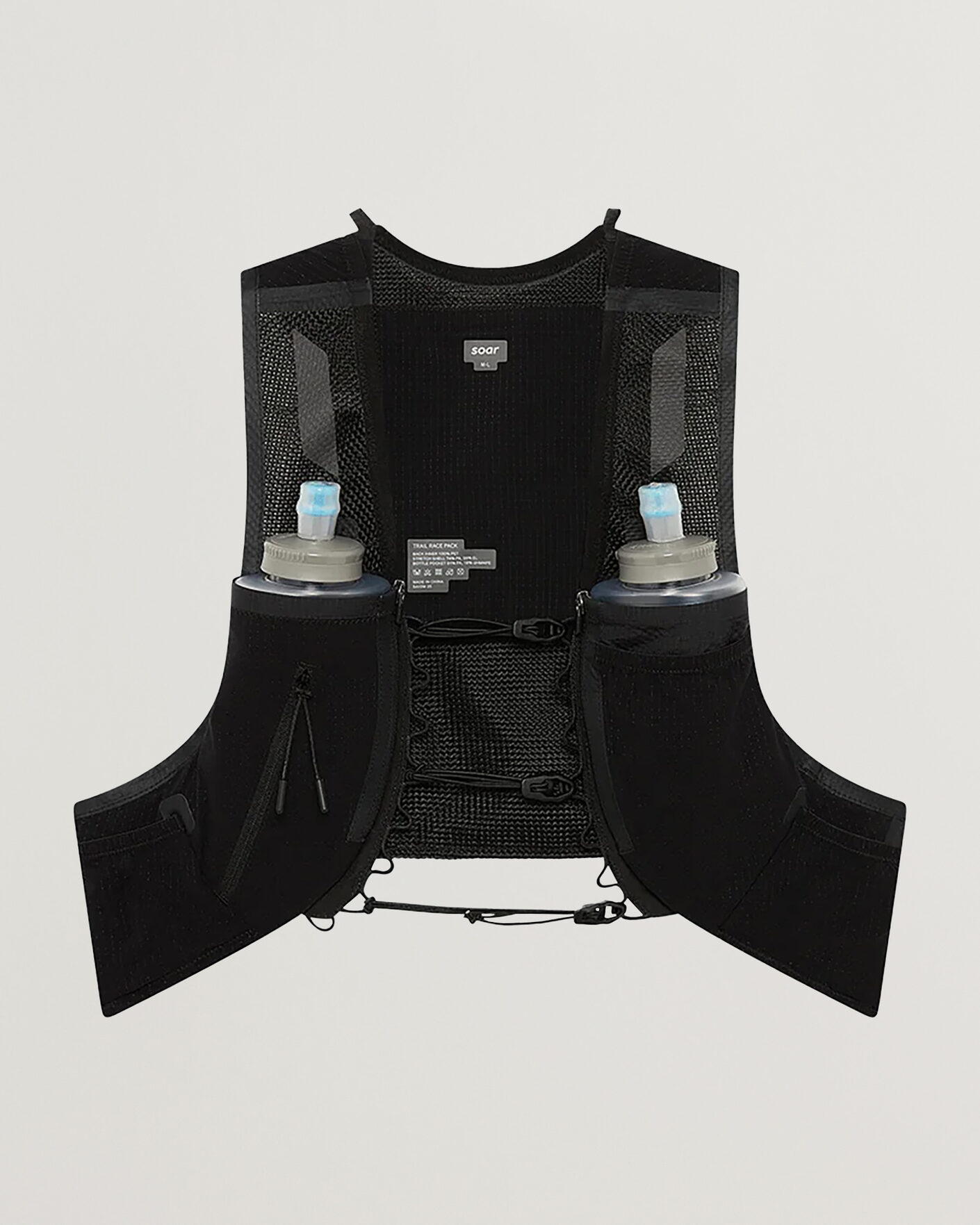 Hombres | Accesorios activos | SOAR Running | Trail Pack Black