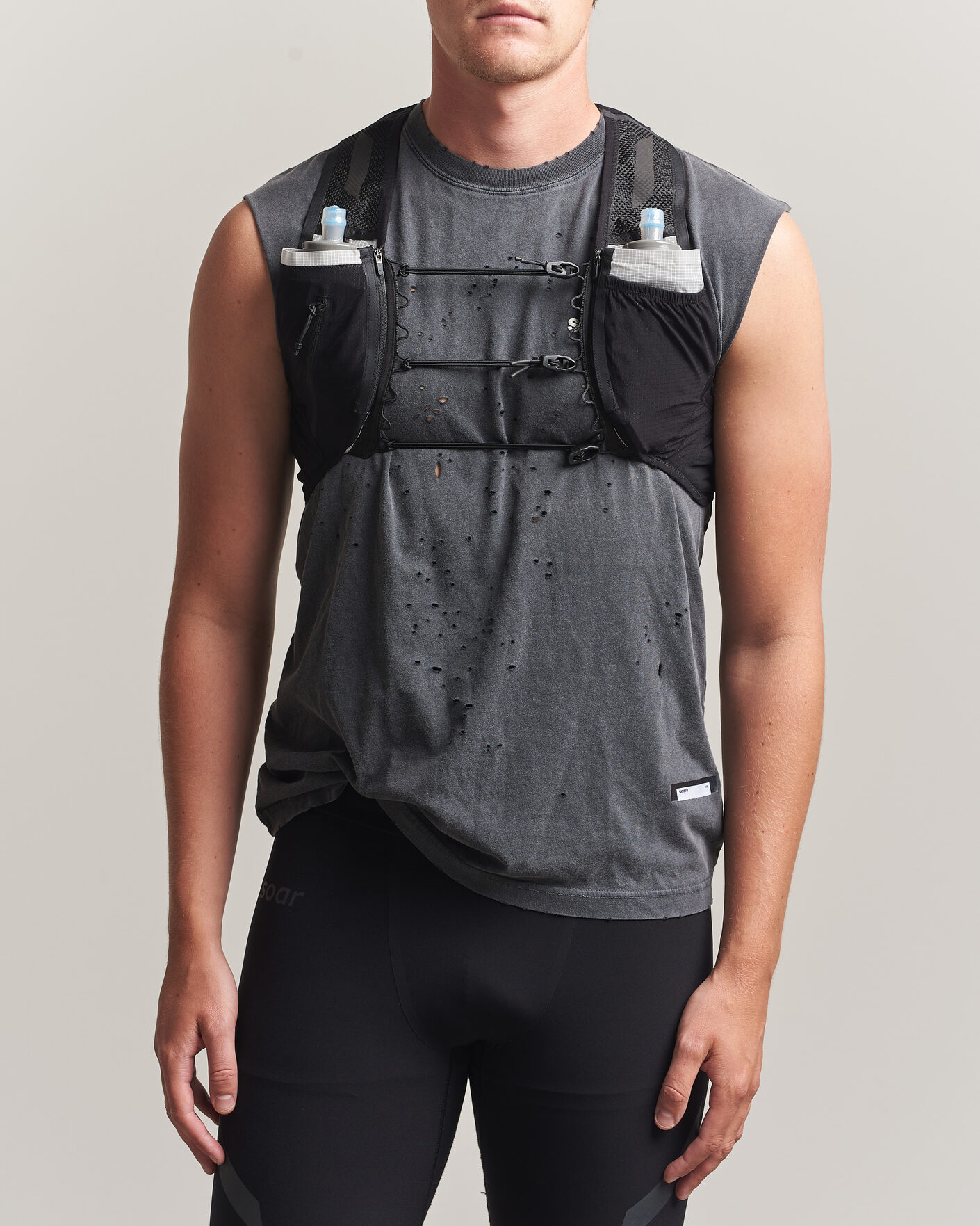 Hombres | Accesorios activos | SOAR Running | Trail Pack Black