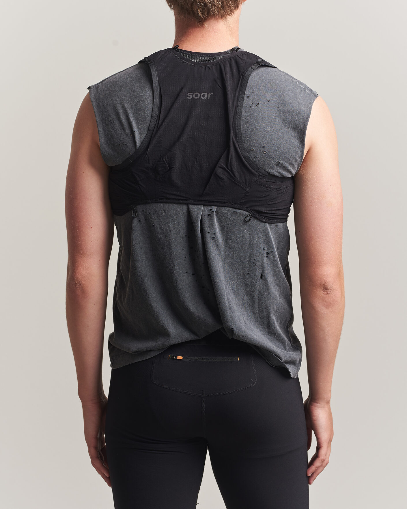 Hombres | Accesorios activos | SOAR Running | Trail Pack Black