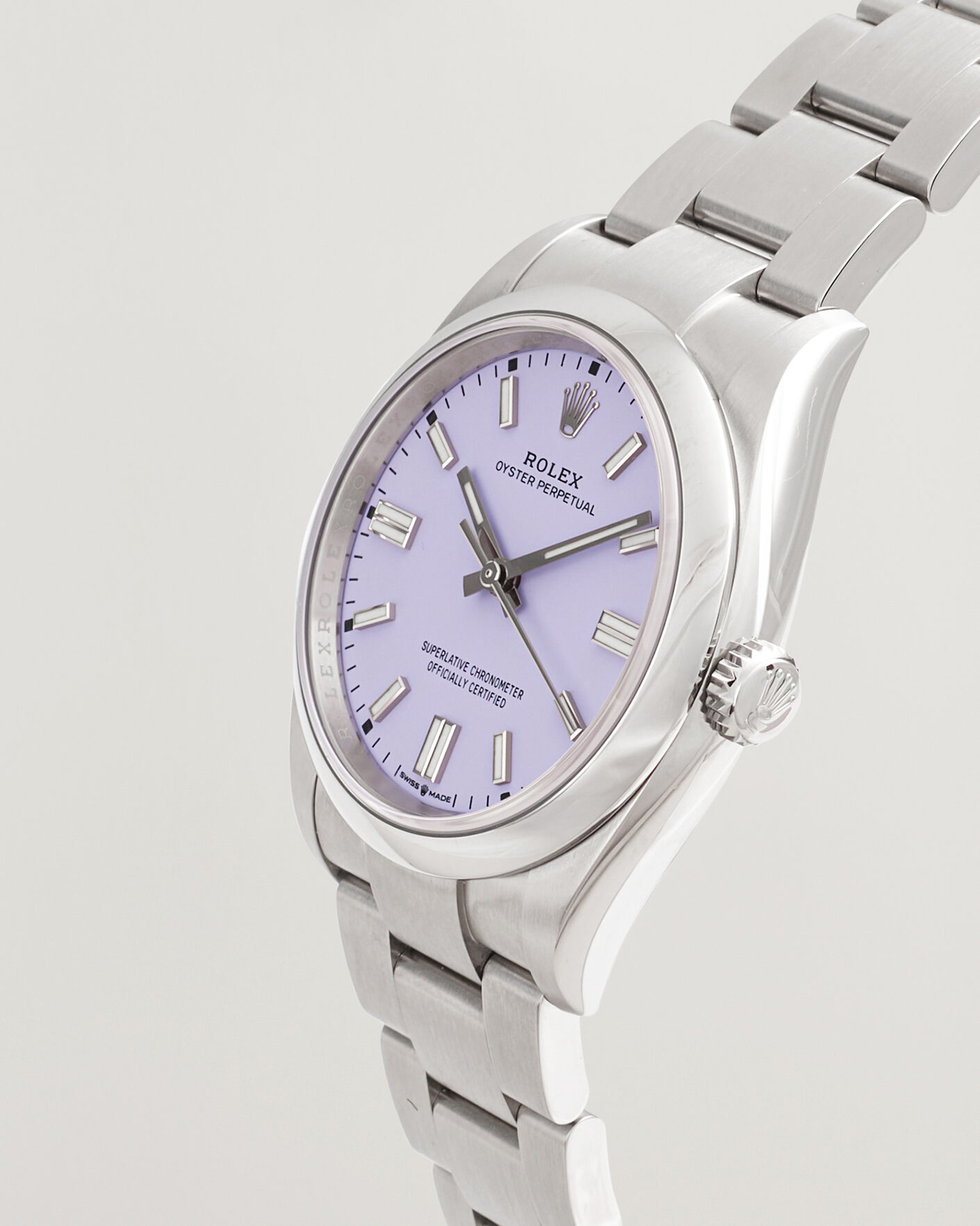 Hombres | Pre-Owned & Vintage Watches | Rolex Pre-Owned | Oyster Perpetual Lavender 36 