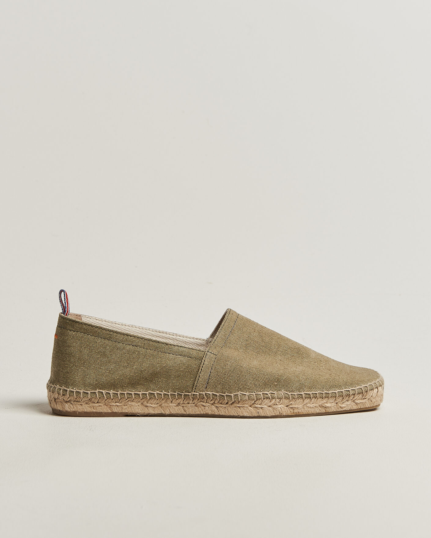 Hombres | Alpargatas | Castañer | Pablo Washed Canvas Espadrilles Laurel Green