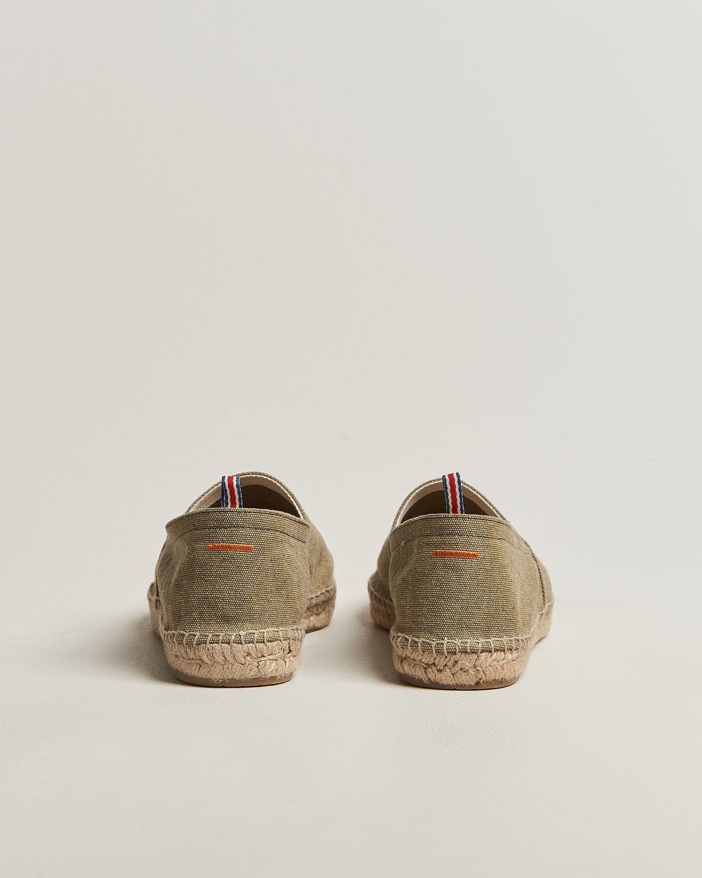 Hombres | Alpargatas | Castañer | Pablo Washed Canvas Espadrilles Laurel Green