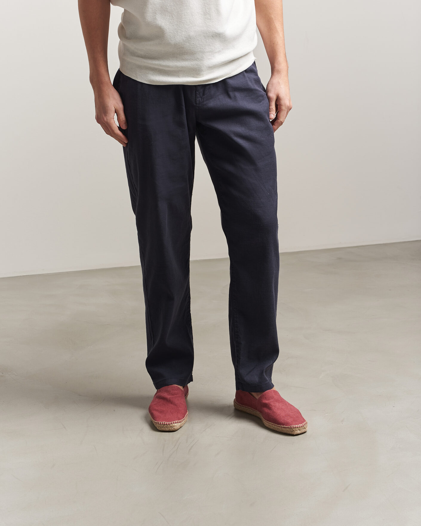 Hombres | Alpargatas | Castañer | Pablo Washed Canvas Espadrilles Merlot