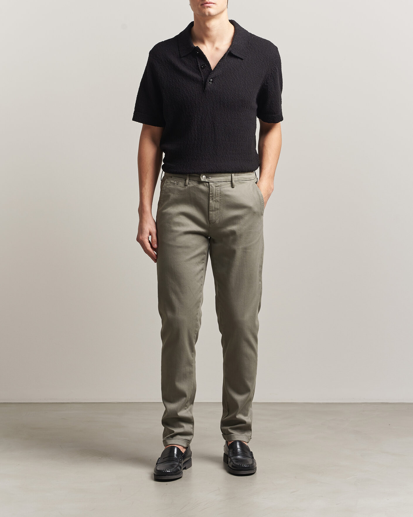 Hombres | Pantalones | Tramarossa | Luis Superstrech Cotton Chino Aloe