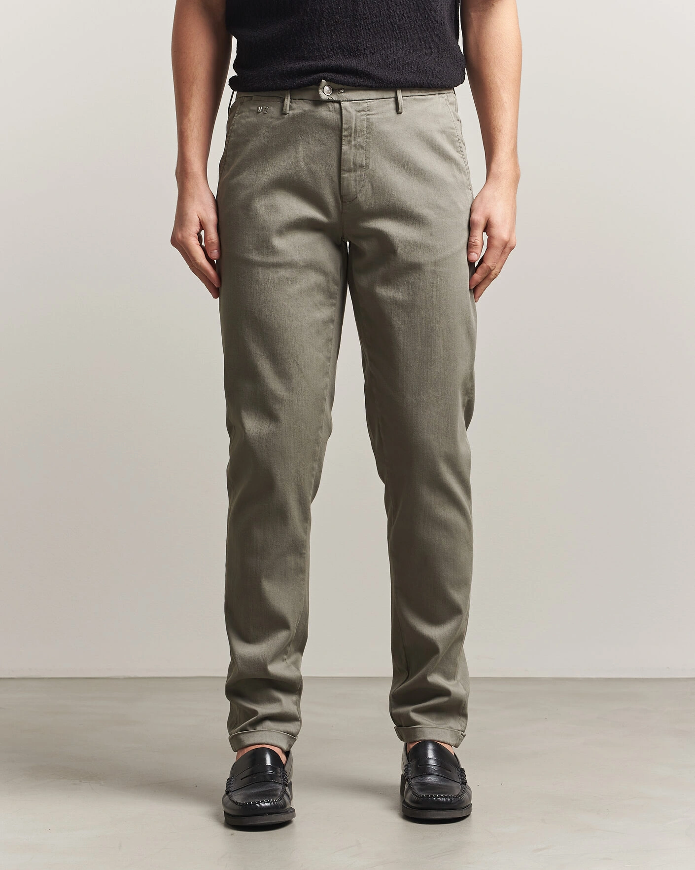 Hombres | Pantalones | Tramarossa | Luis Superstrech Cotton Chino Aloe