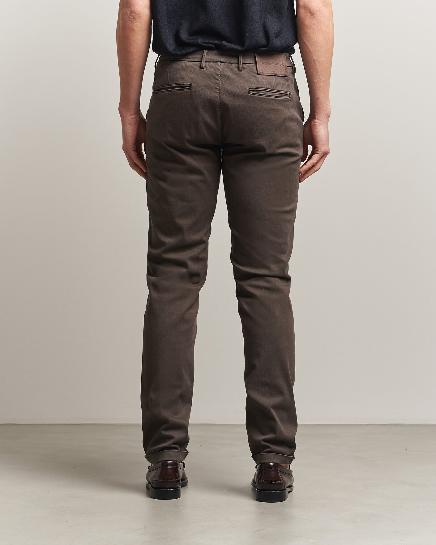 Hombres | Pantalones | Tramarossa | Luis Superstrech Cotton Chino Coffee