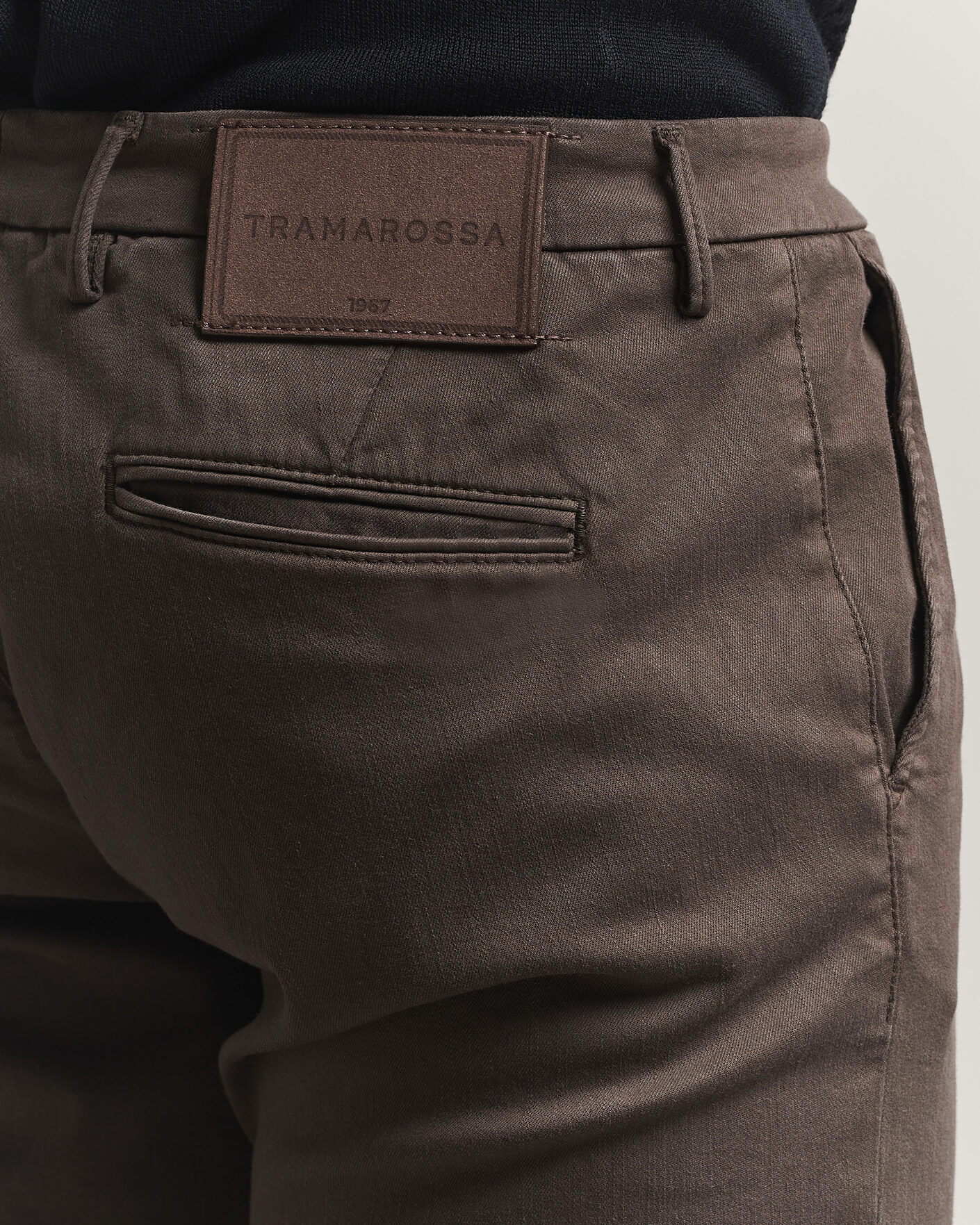 Hombres | Pantalones | Tramarossa | Luis Superstrech Cotton Chino Coffee