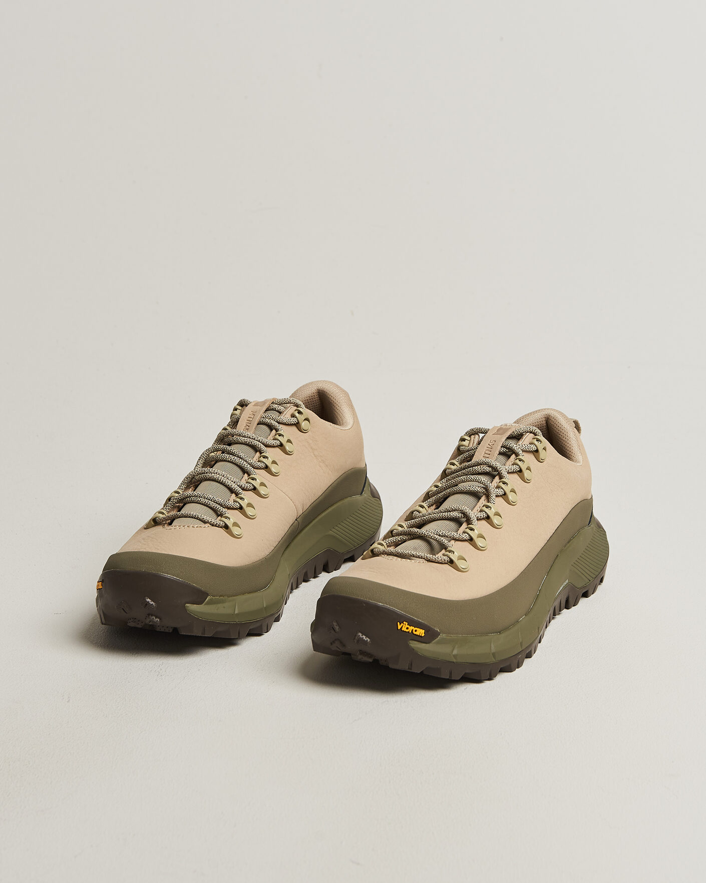 Hombres | Zapatillas de senderismo | Danner | MTN45 Nubuck Trail Shoe Beige/Green