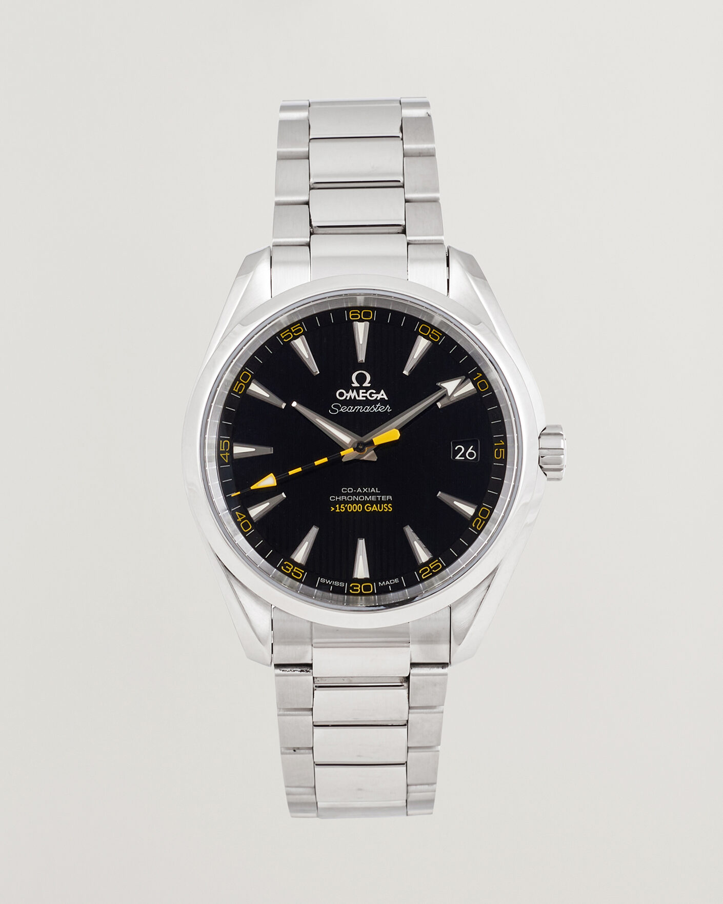 Hombres | Pre-Owned & Vintage Watches | Omega Pre-Owned | Seamaster Aqua Terra 15.000 Gauss 