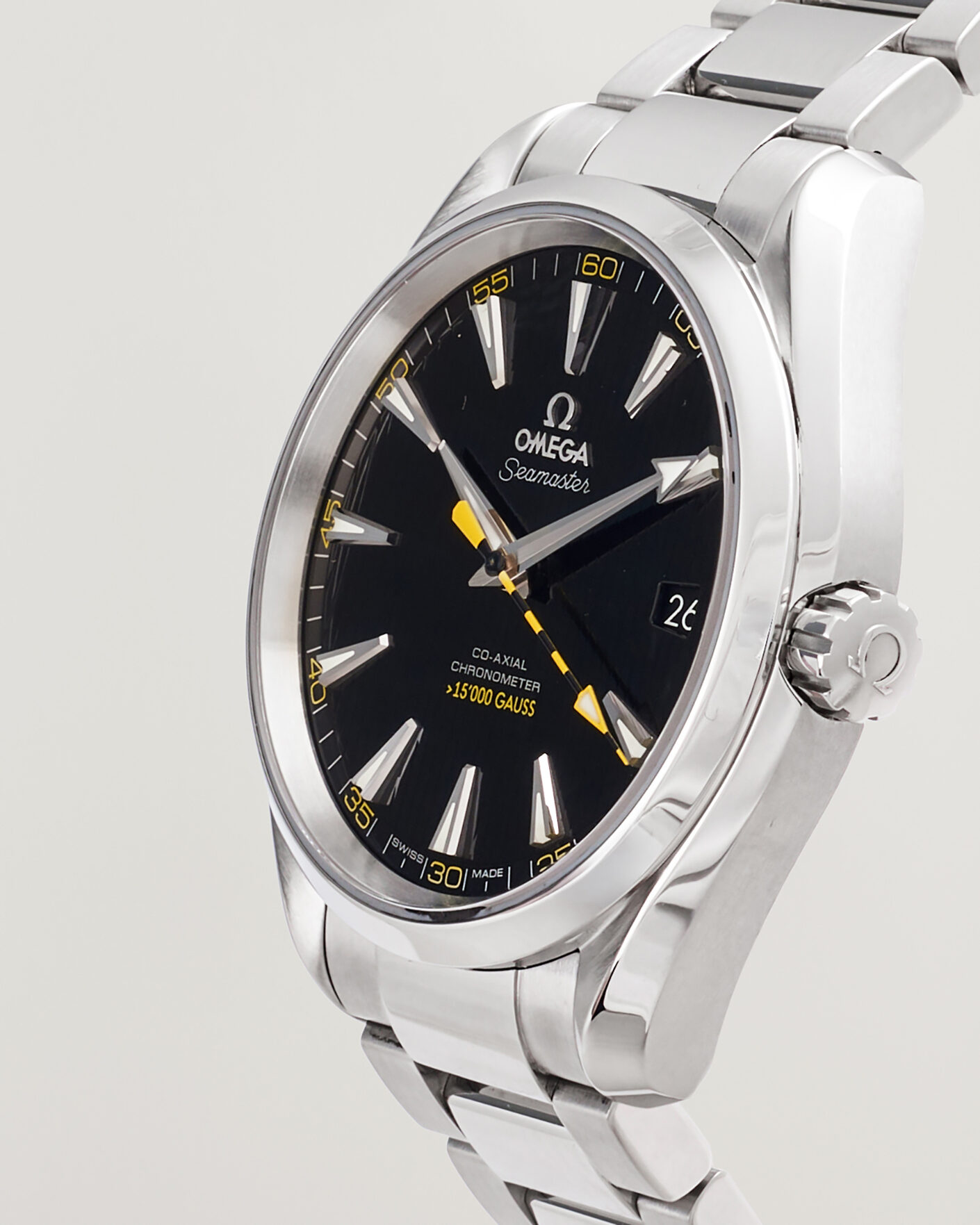 Hombres | Pre-Owned & Vintage Watches | Omega Pre-Owned | Seamaster Aqua Terra 15.000 Gauss 