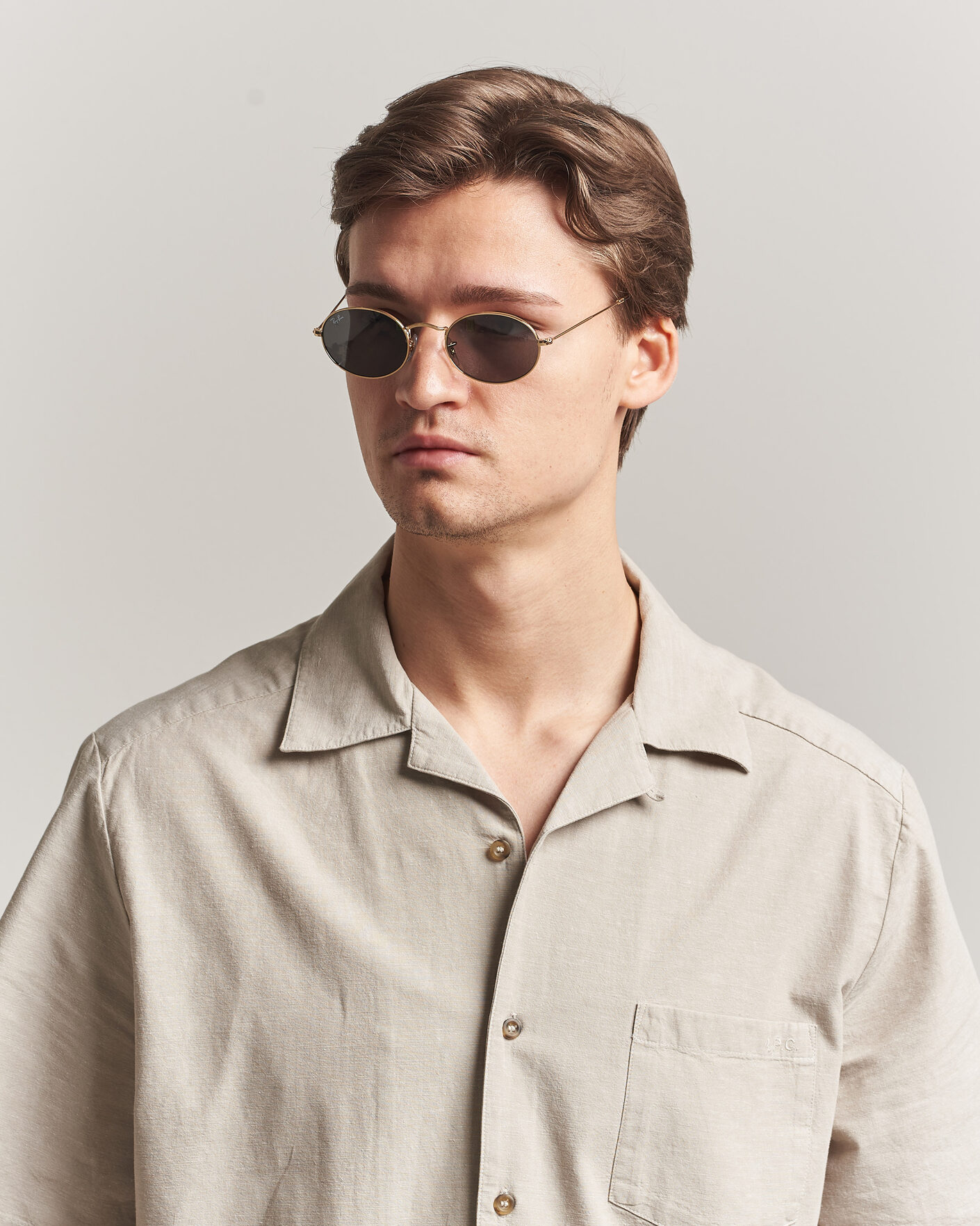 Hombres | Gafas de sol | Ray-Ban | Oval Sunglasses Arista