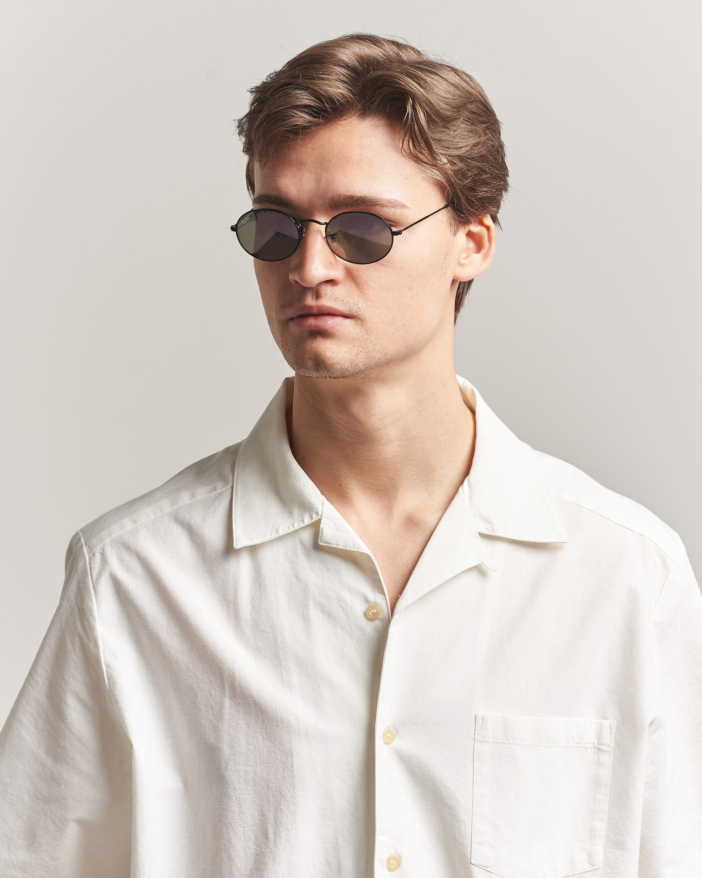 Hombres | Gafas de sol | Ray-Ban | Oval Sunglasses Black