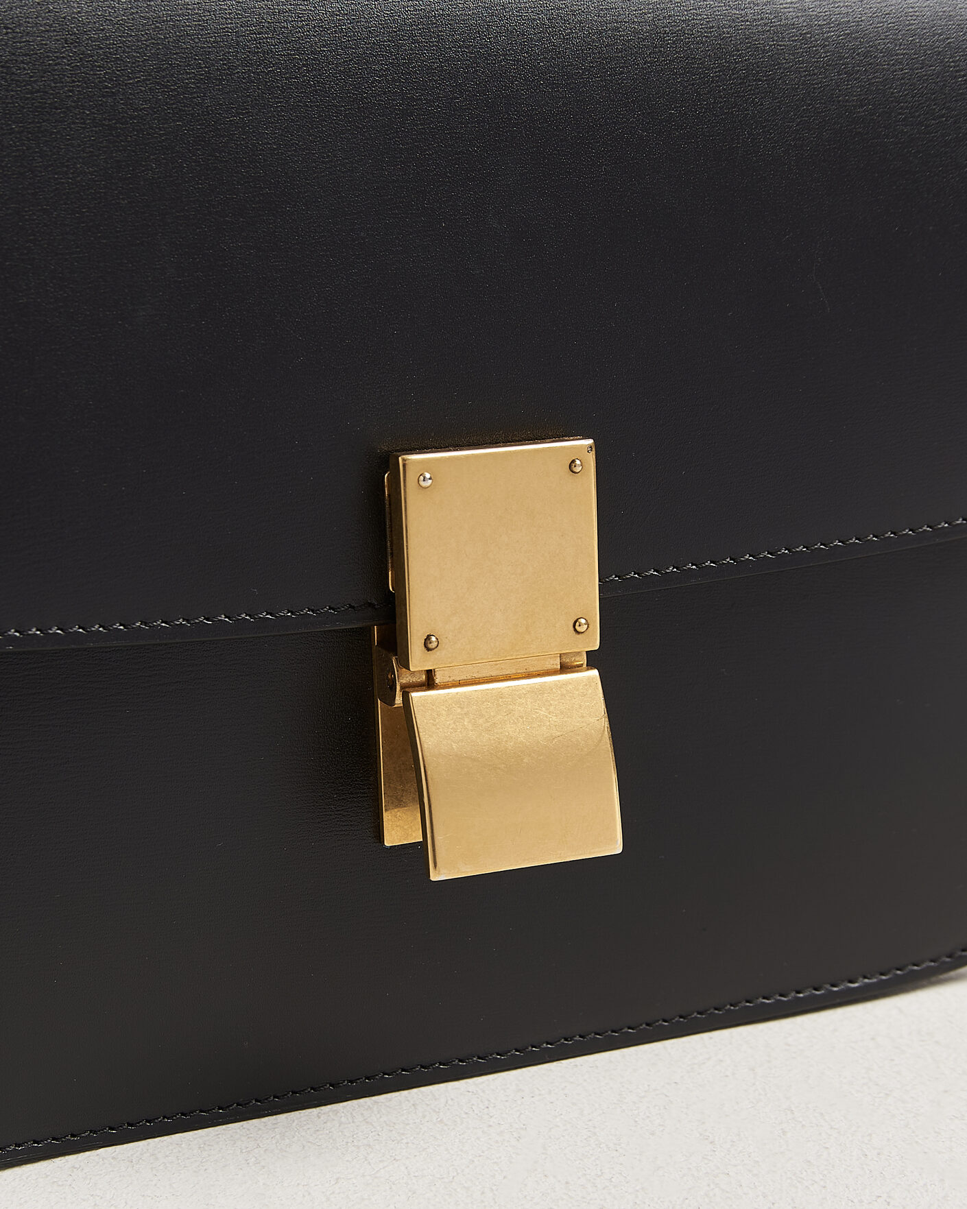 Hombres | Pre-Owned & Vintage Bags | Celine Pre-Owned | Box Bag Medium Black