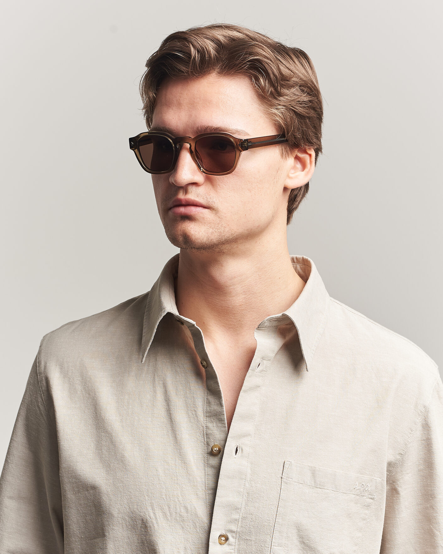 Hombres | Gafas de sol | Prada Eyewear | 0PR A16S Sunglasses Transparent Terra