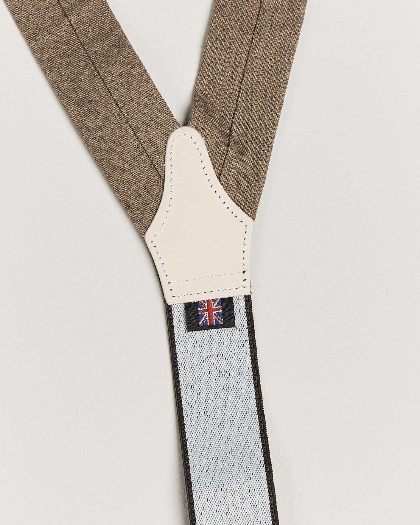 Hombres | Tirantes | Albert Thurston | Linen Braces Acorn Brown